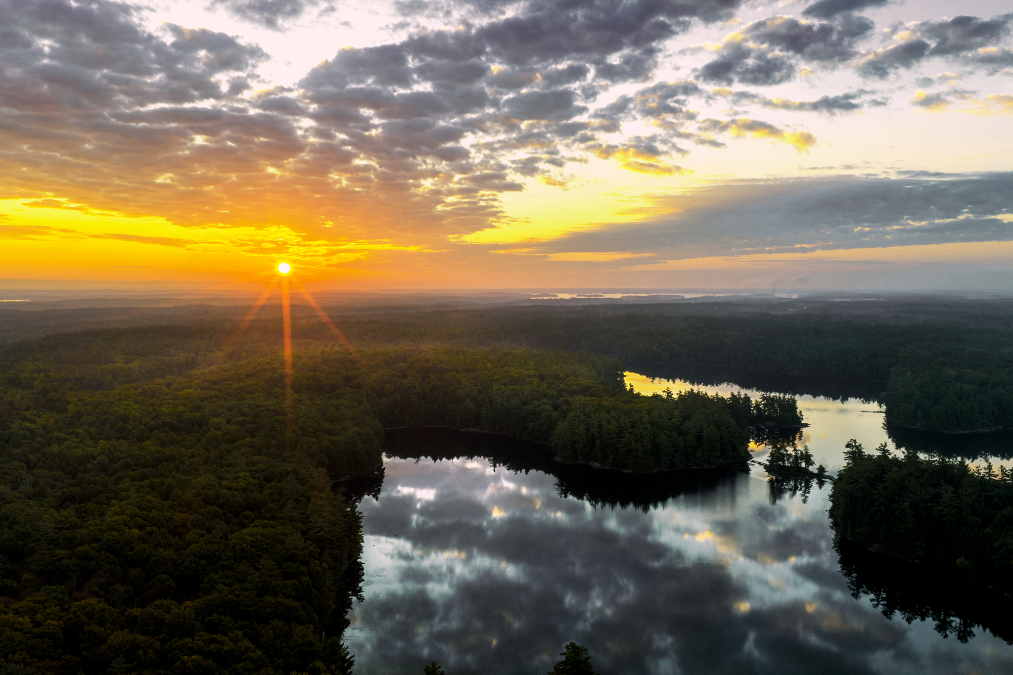 goodmorning ,naturelover ,photography ,wanderlust ,getoutside ,sunrays ,island ,aerial ,viewfromabove ,travel ,explorecanada ,canadianlandscape ,serene ,quiet ,calm ,relaxing ,tranquil ,peaceful ,earlymorning ,goldenhour ,sunrise ,forest ,lake ,reflection, Radovanovic Marko