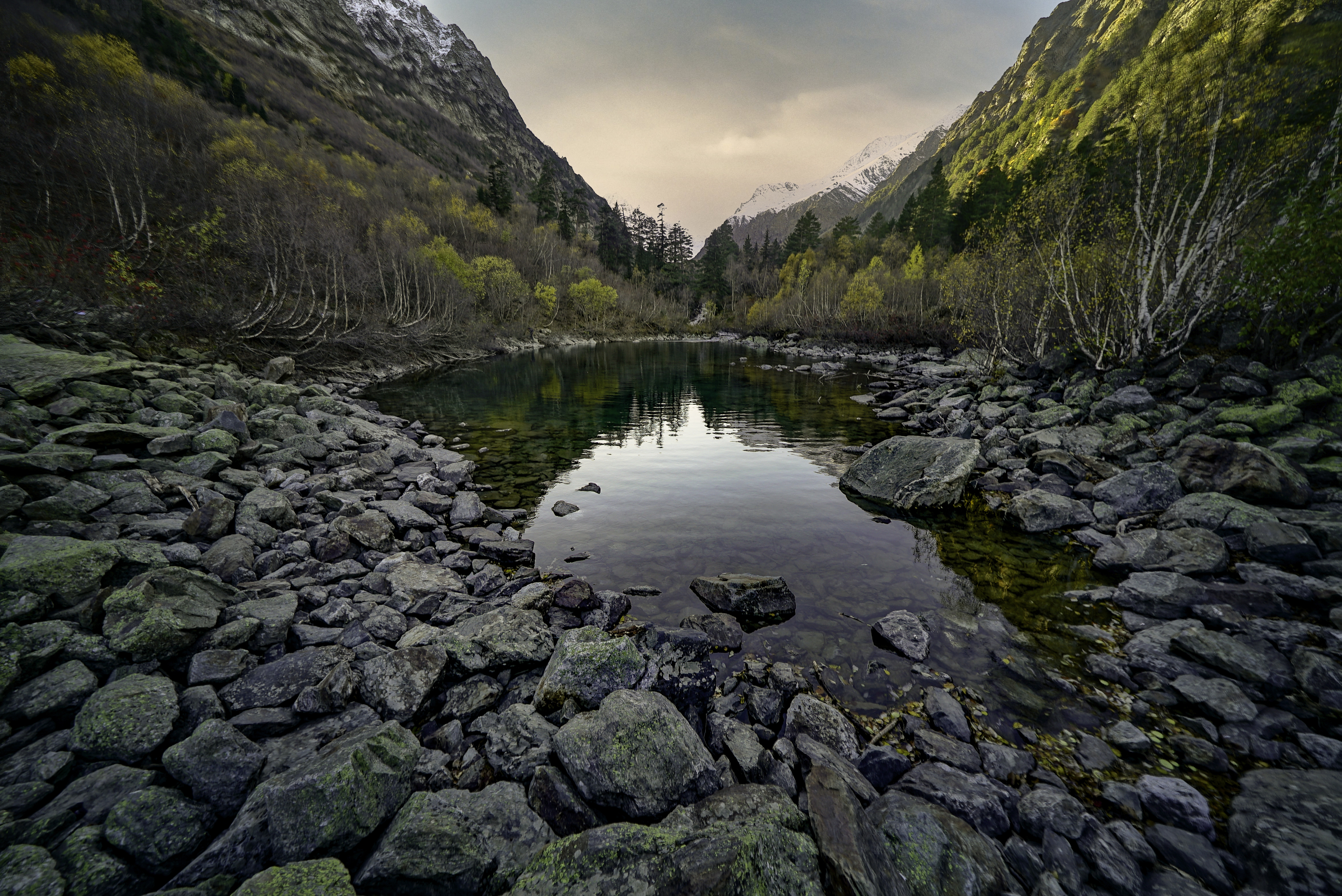Россия, Карачаево-Черкессия, Домбай, Бадукские озера, Тебердинский заповедник,, Гаврилов Юрий