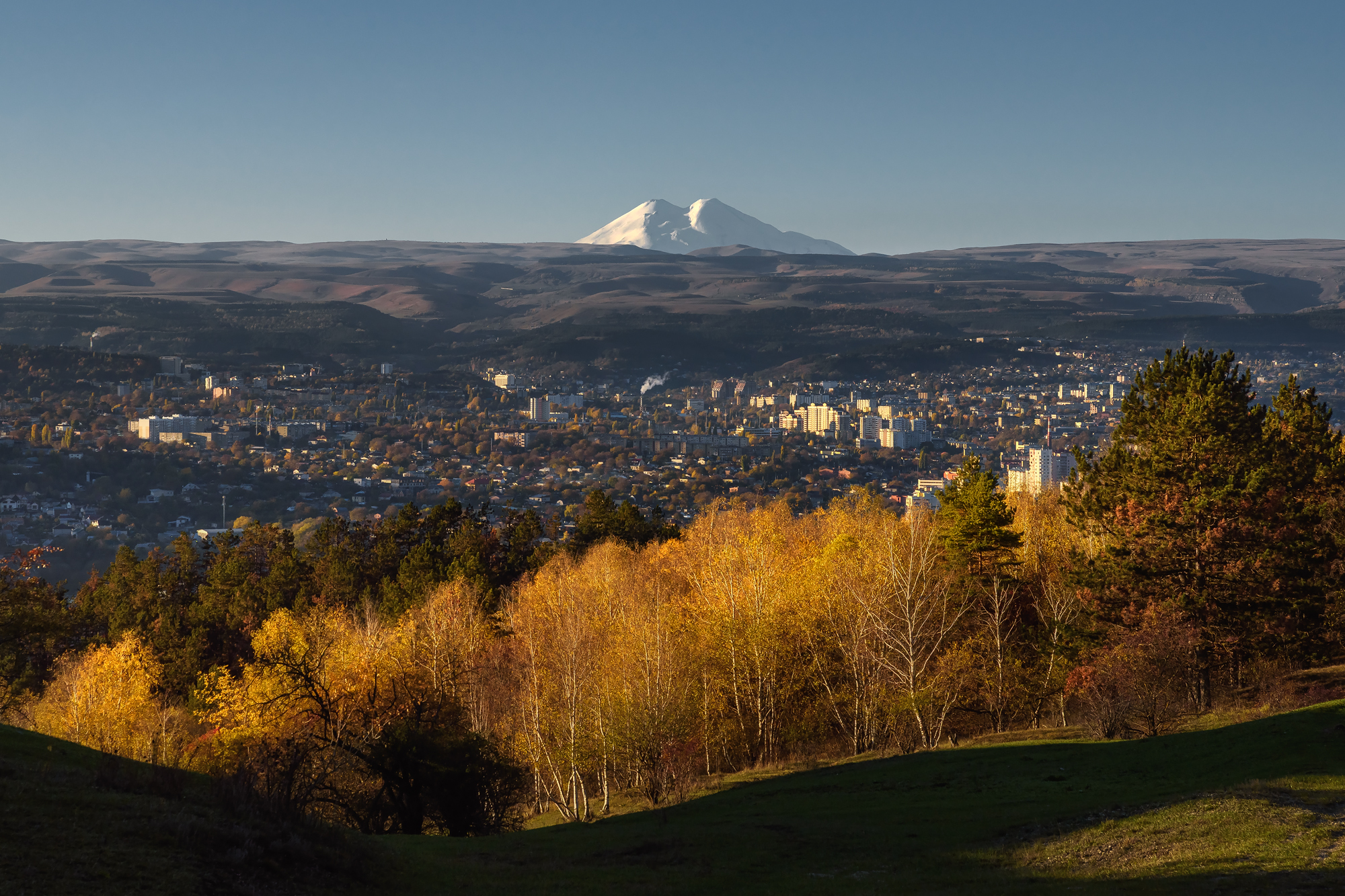 кавказ, кавказские минеральные воды, кмв, кисловодск, эльбрус, город осенью, осенний город, осень, краски осени, Zakharov Armen