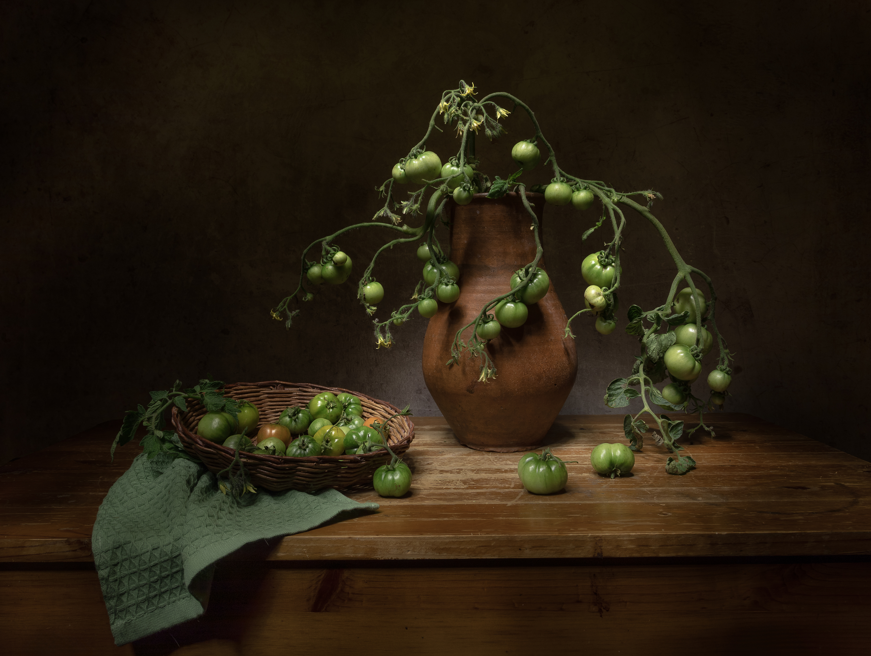 натюрморт, помидоры, Татьяна Феденкова