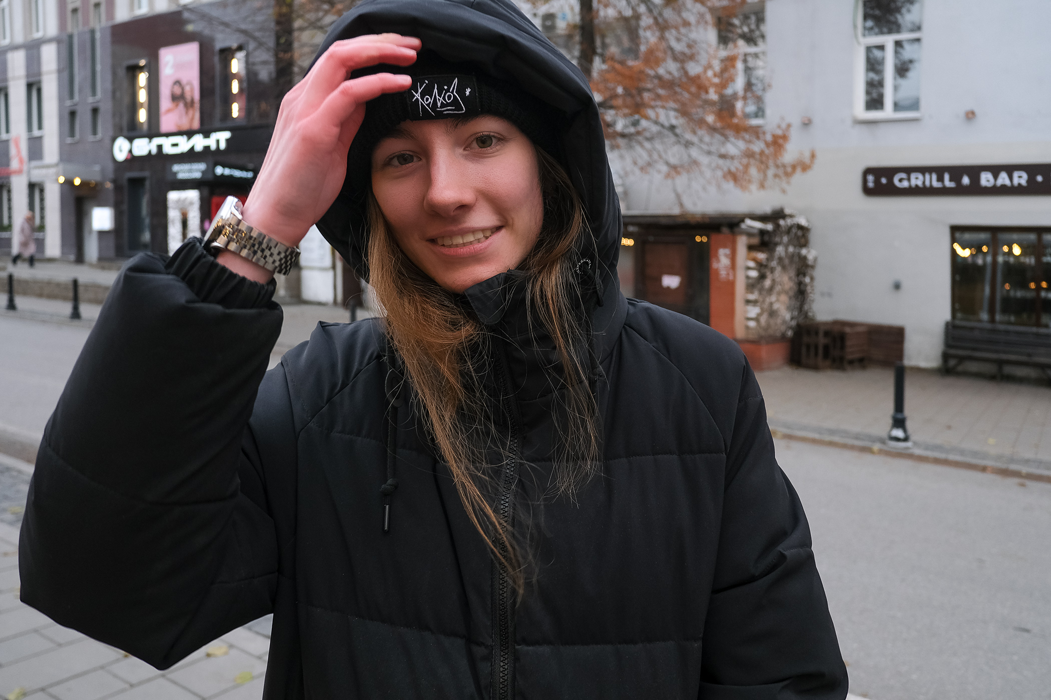 осень город улица люди, Владислав Никишин