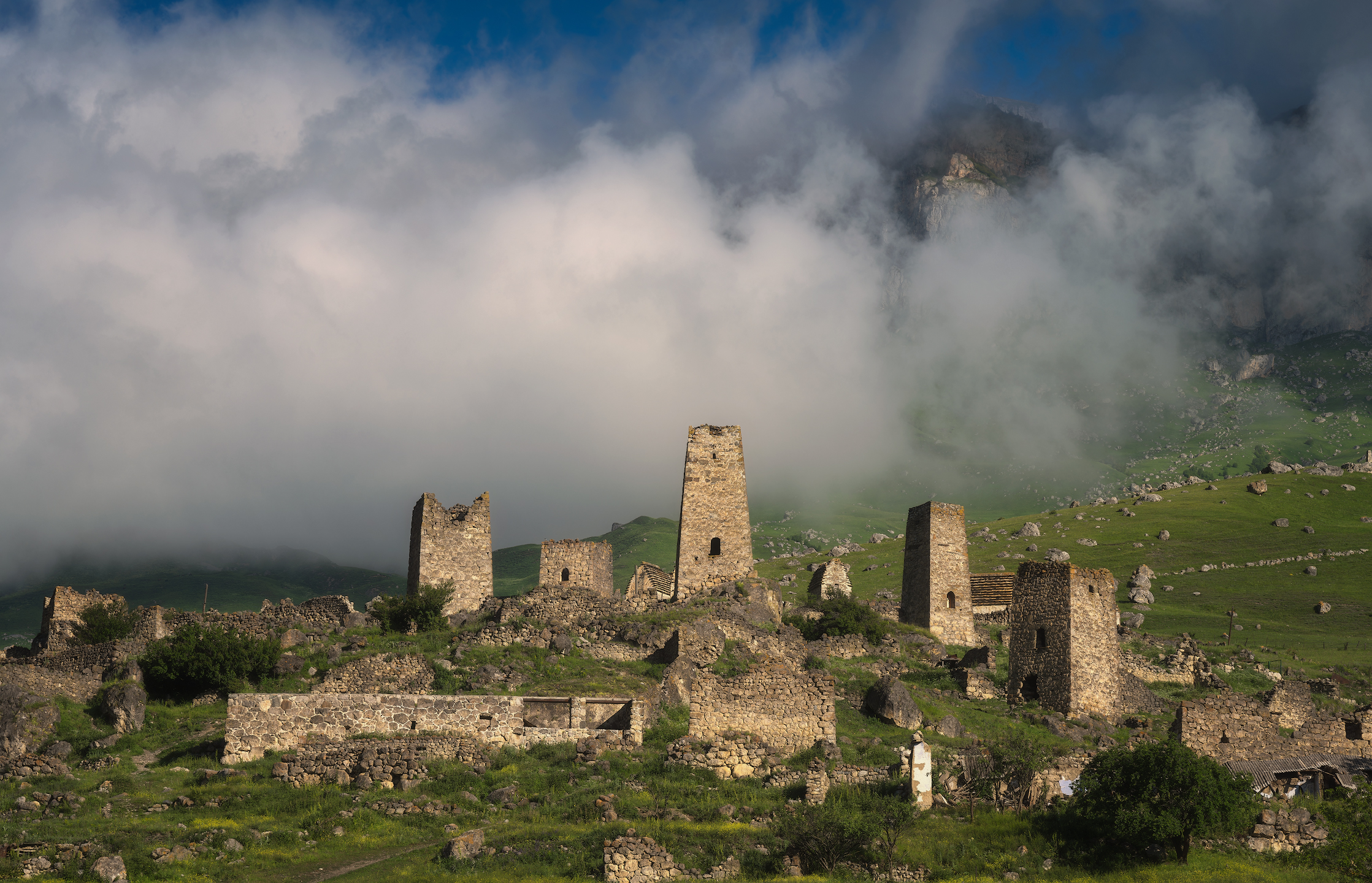 кавказ, горы, пейзаж, осетия, Виталий Левыкин