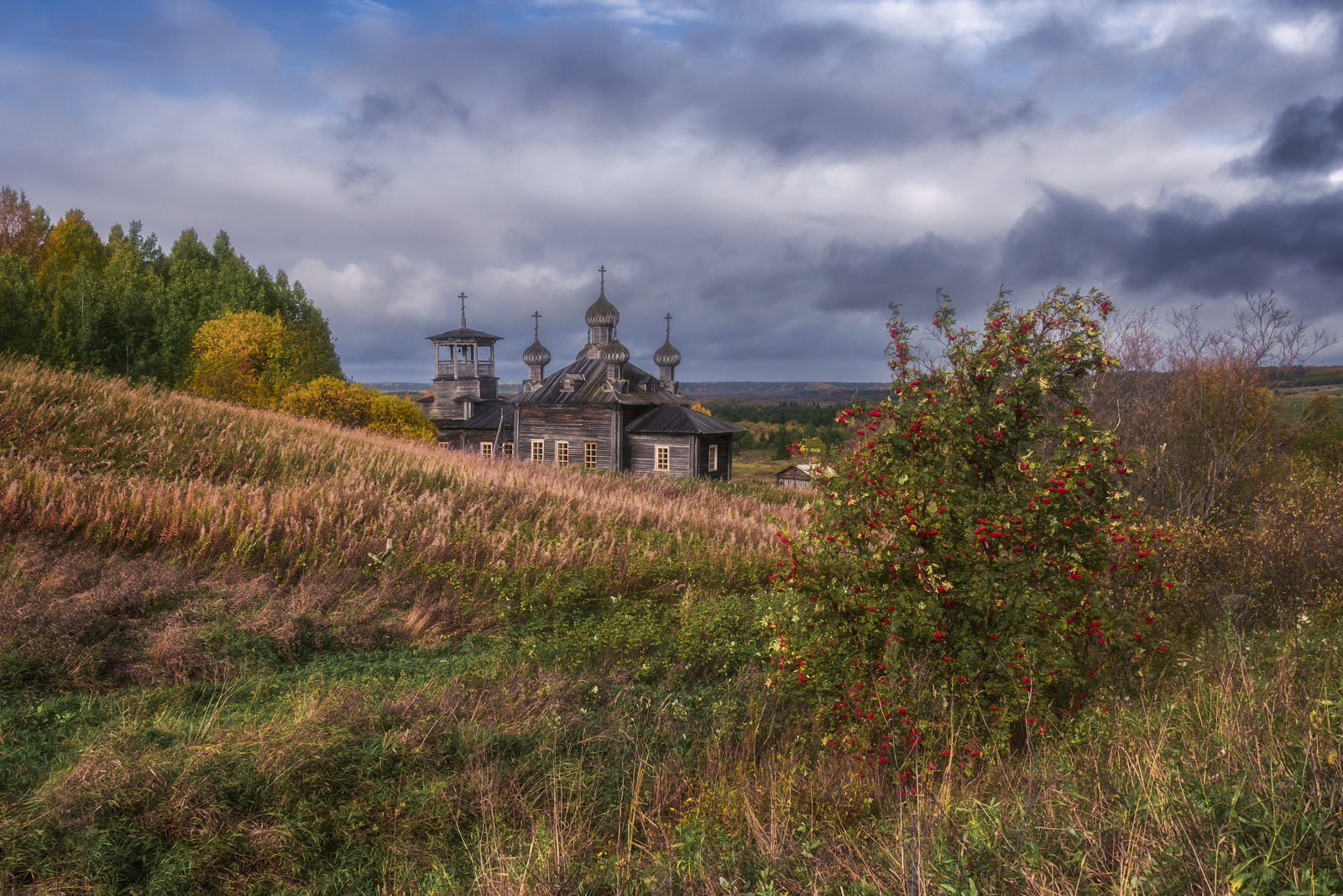 север осень церковь заозерье, Архипкин Александр