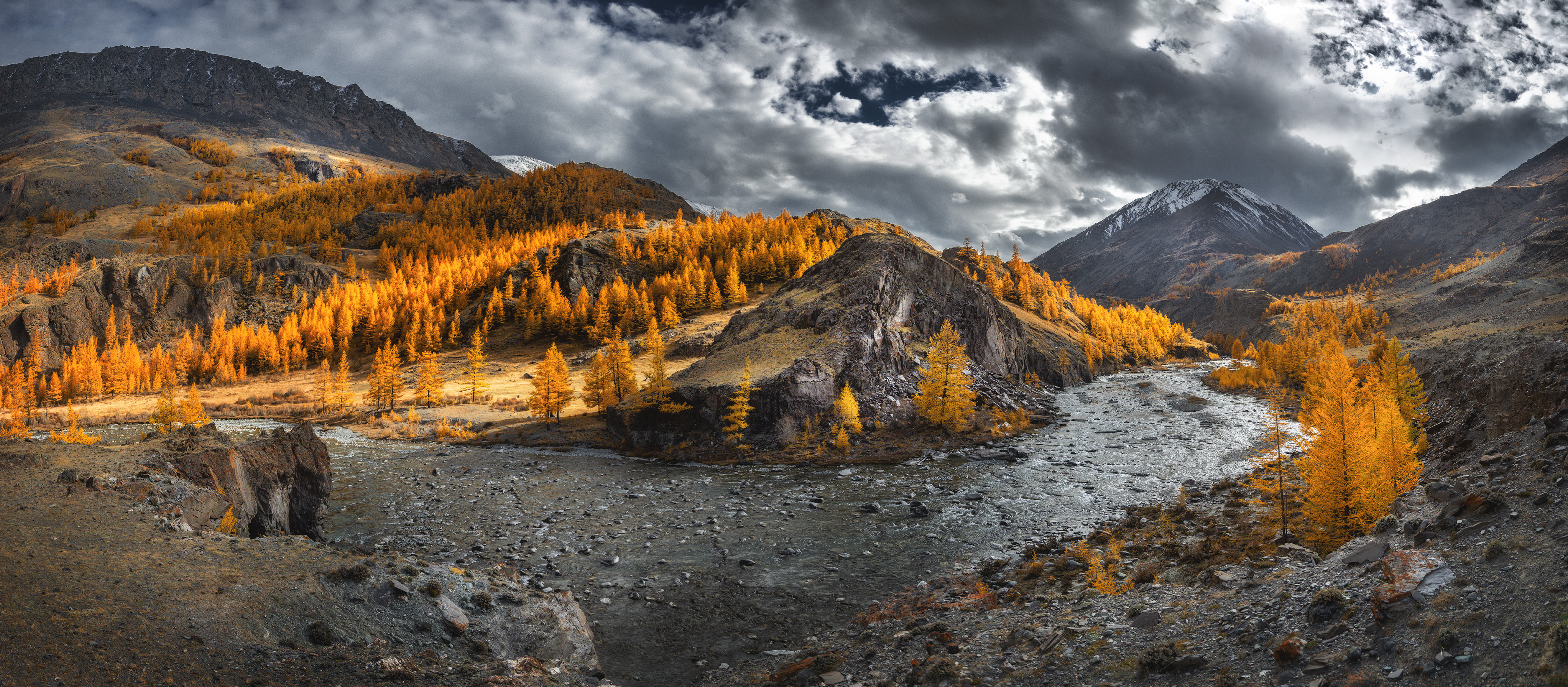 алтай, осень, пейзаж, Шевченко Николай