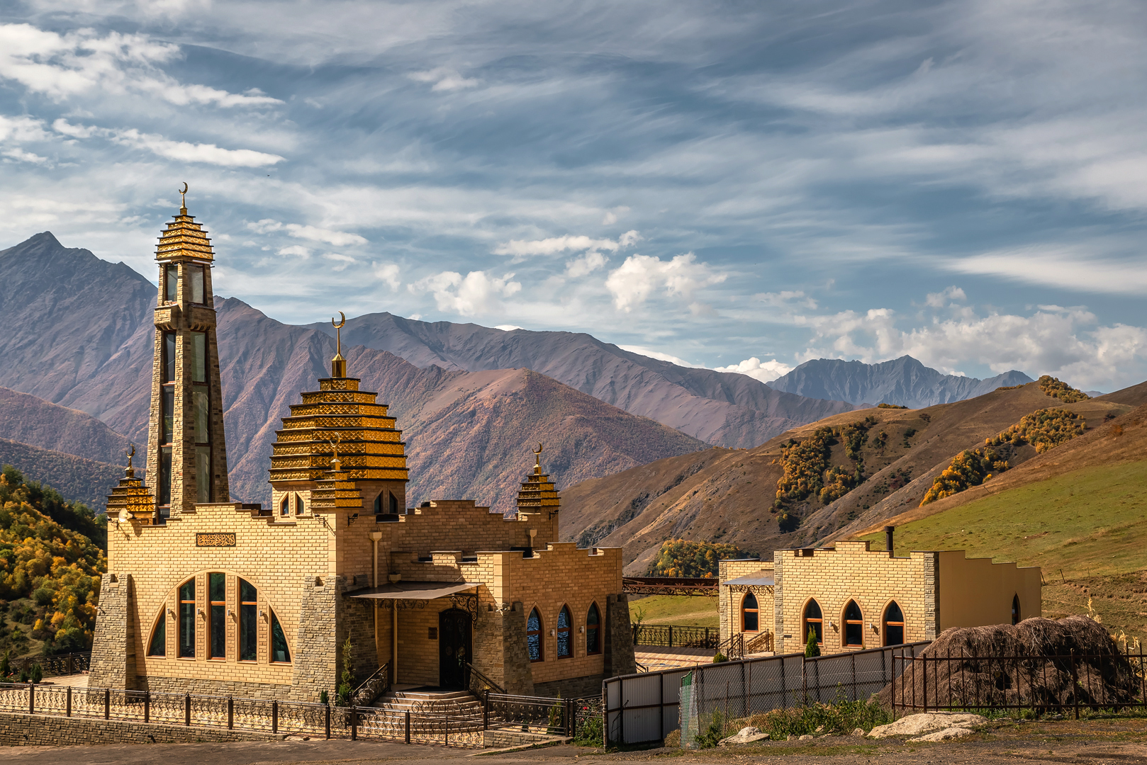 кавказ, горы, ингушетия, мечеть, гули, горная ингушетия, архитектура, Zakharov Armen