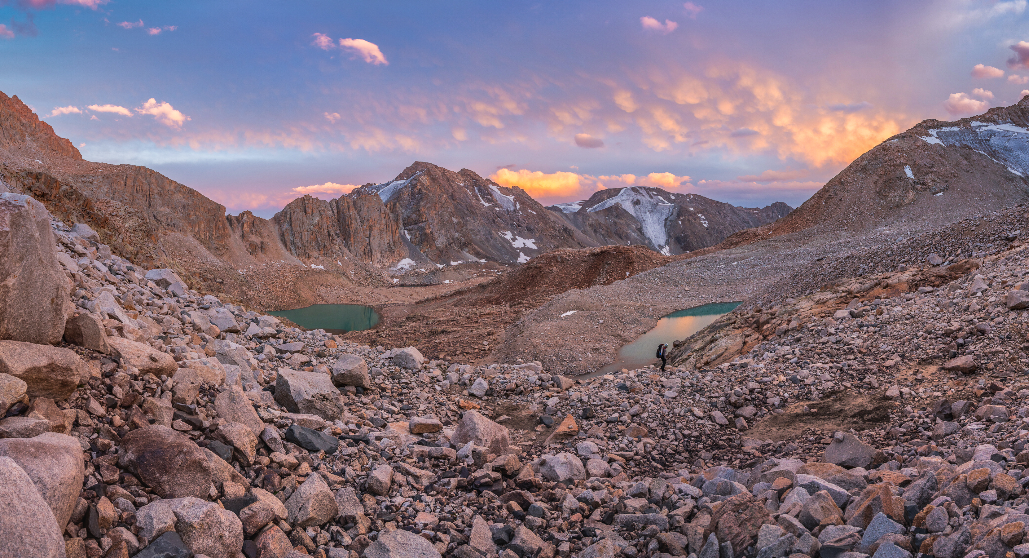 Горы, ледник, Джунгария, Казахстан, Джунгарский Алатау, Evgeniy Khilkevitch