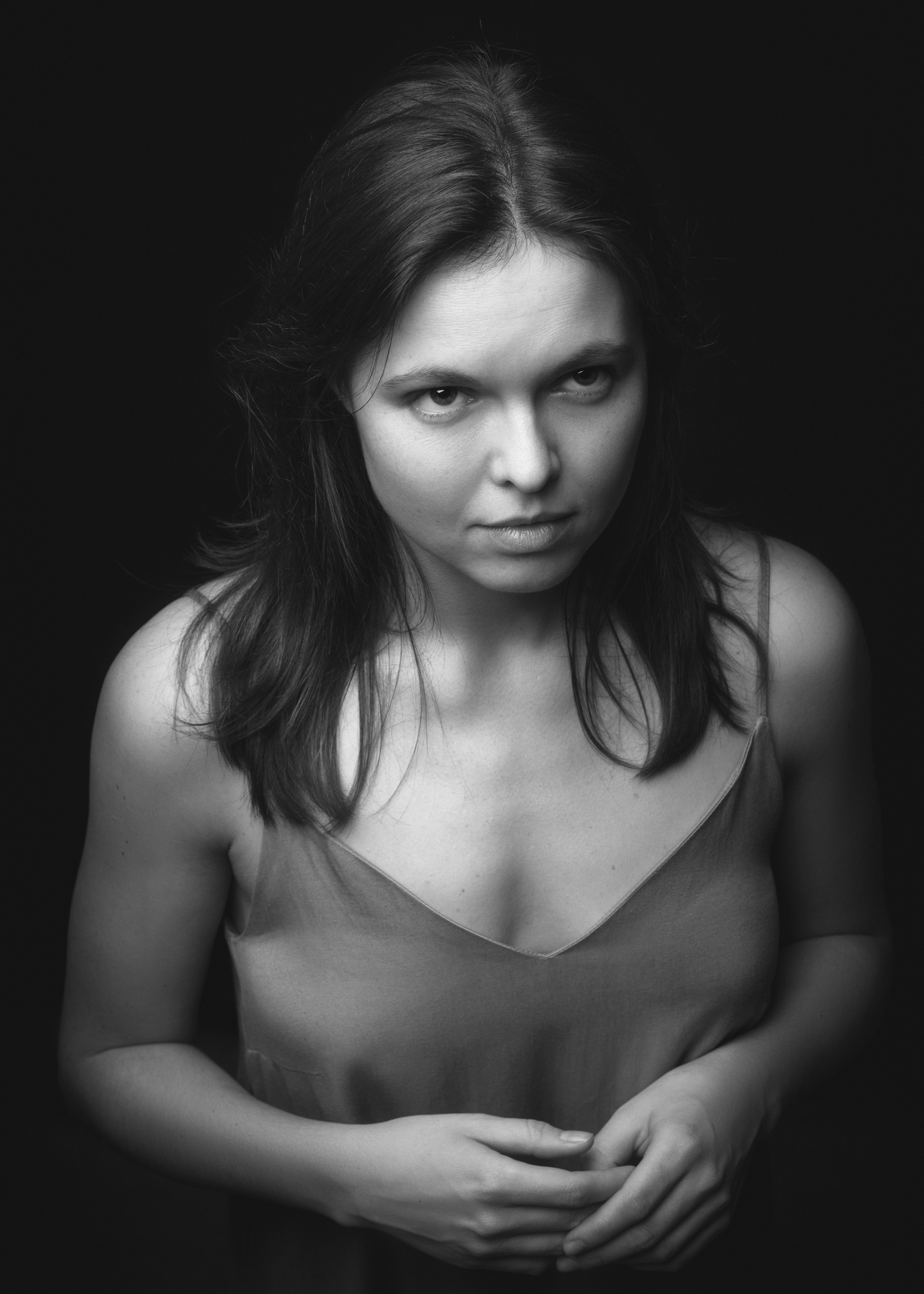 портрет, женский портрет, чб портрет, классический портрет, ч/б, portrait, девушка, актриса саратовского театра юного зрителя, Dmitry Sharabanov