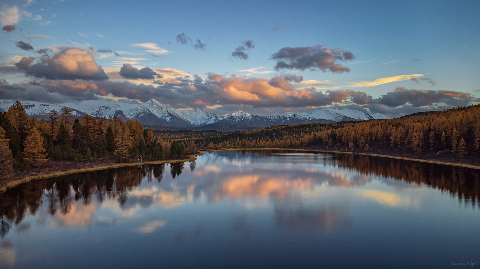 алтай, горный алтай, озеро киделю, природа, осень, золотая осень, улаганский перевал, Vasilyev Andrey