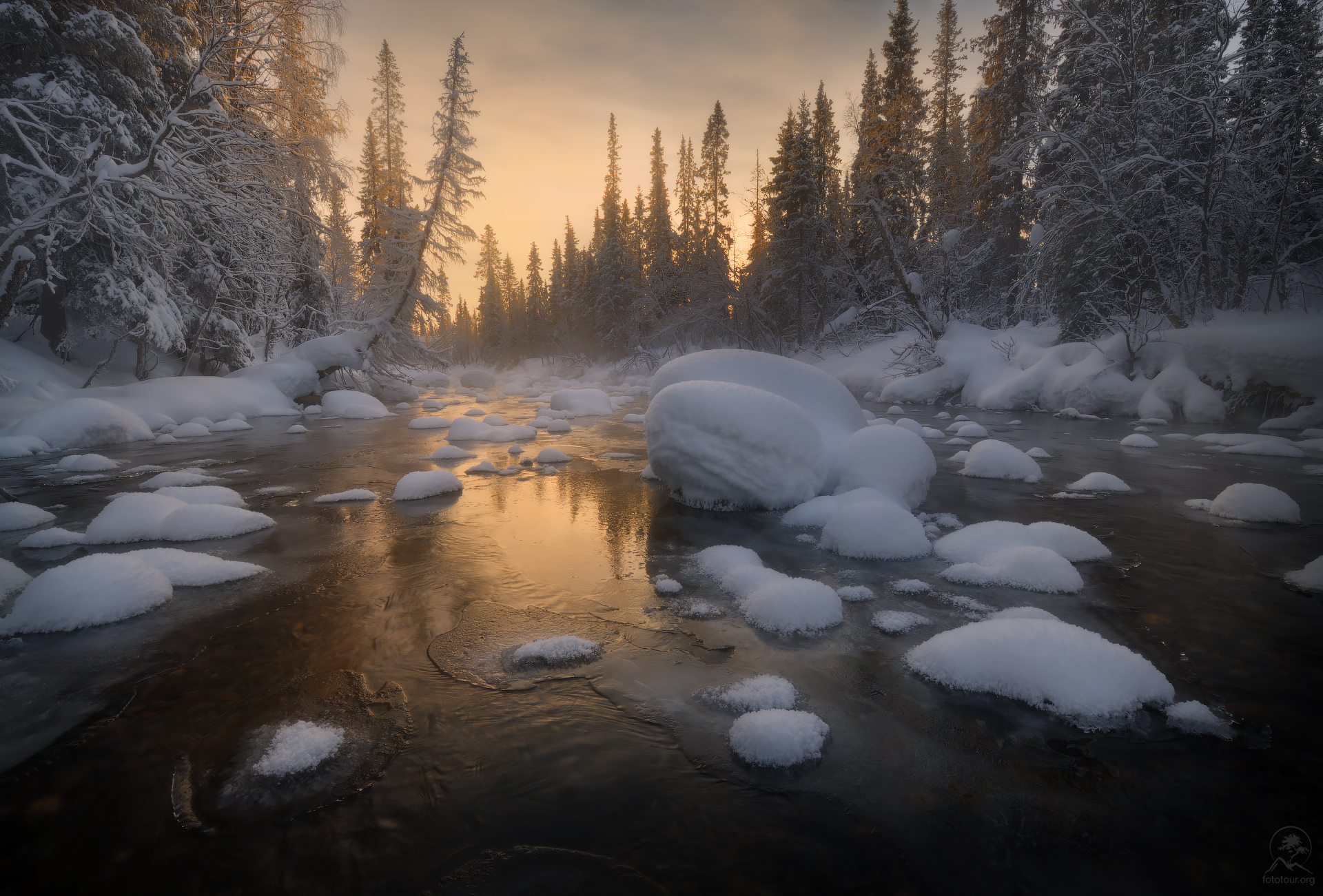 кольский, зима, фототур на кольский, мурманская область, речки, зимний кольский, заполярье, хибины, Гордиенко Анатолий