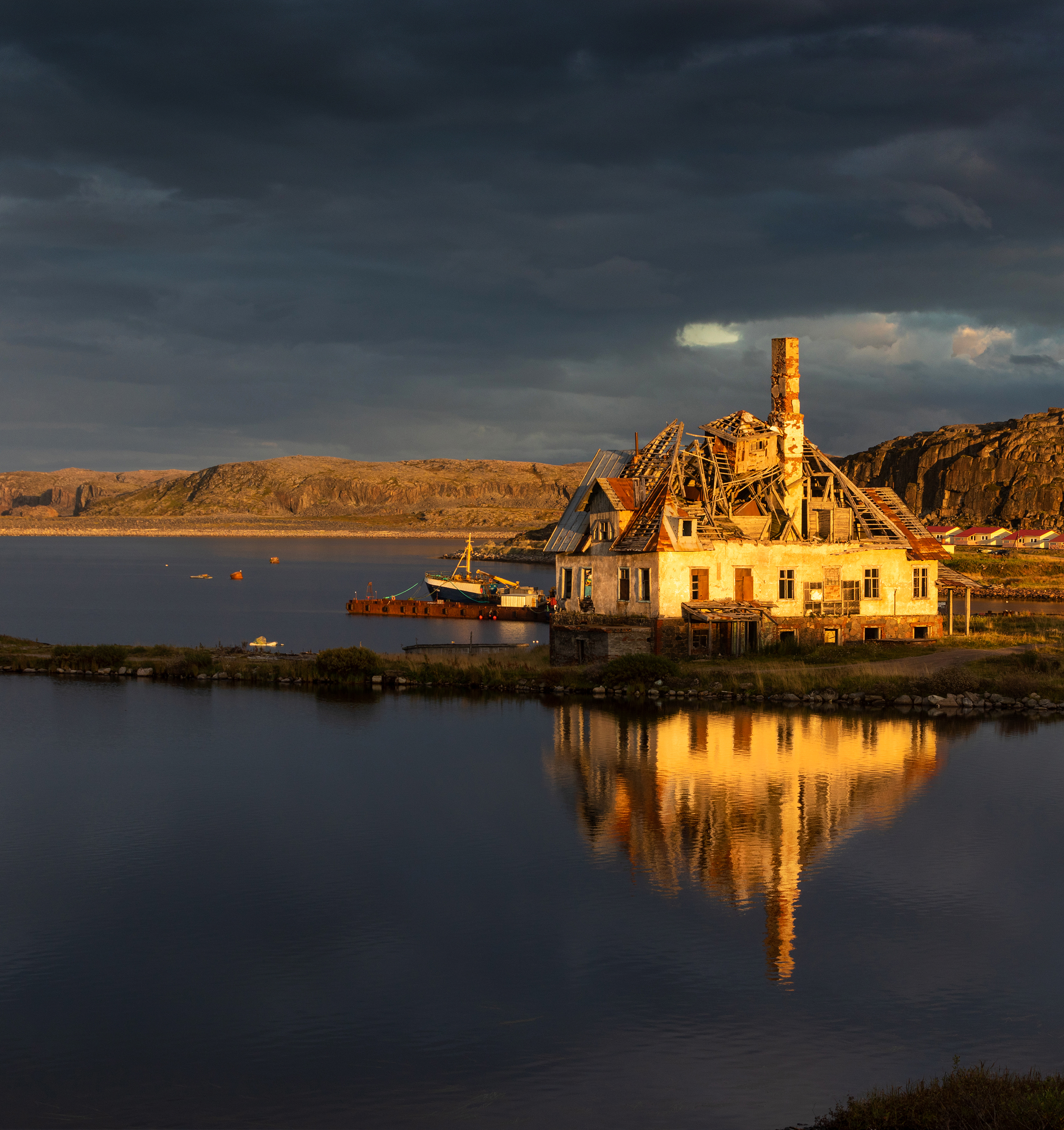 дальние зеленцы, мурманская область, природа, свет, север, закат, Павел Ващенков