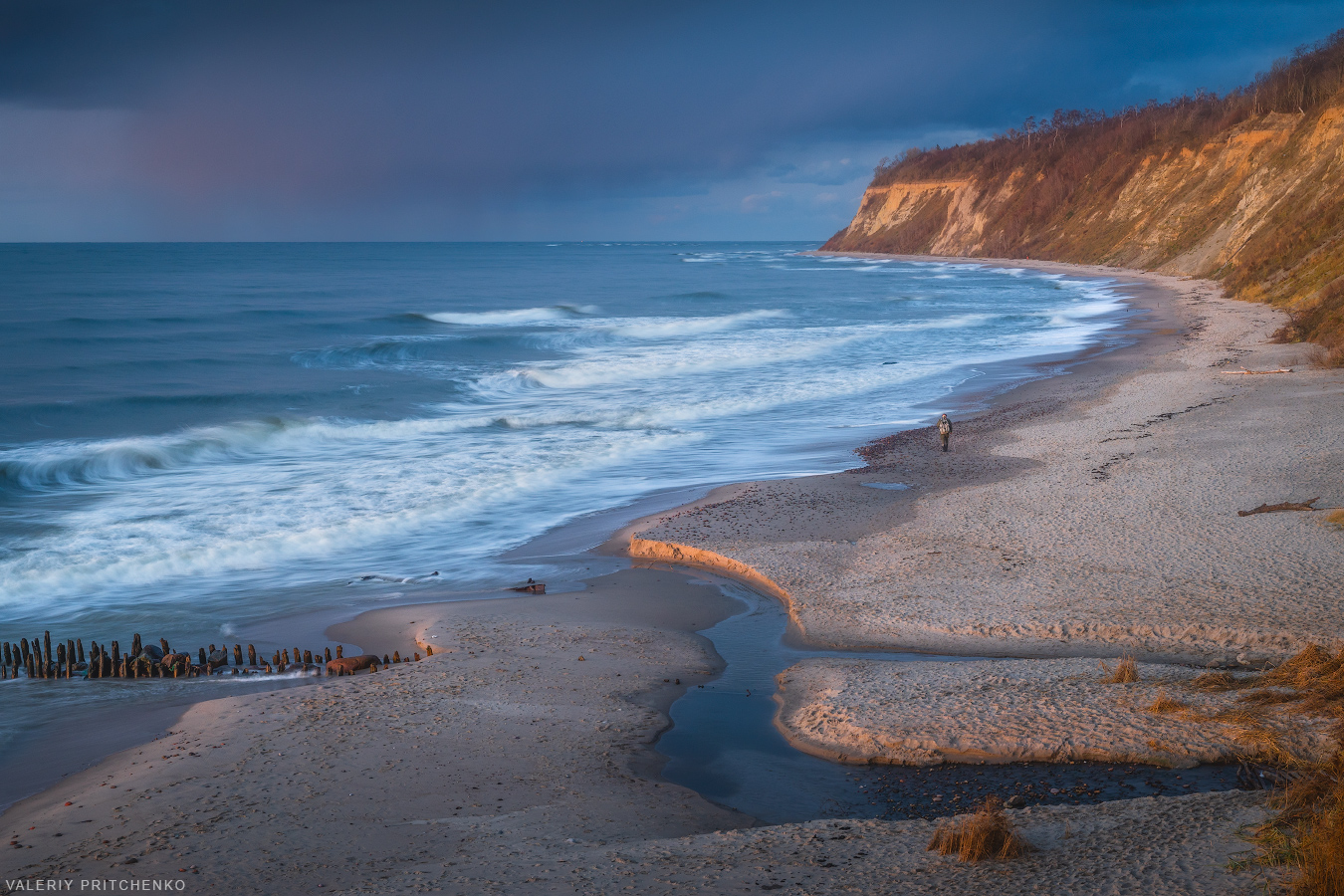 море, вечер, пейзаж, природа, seascape, landscape, nature, evening, autumn, nature, Валерий Притченко