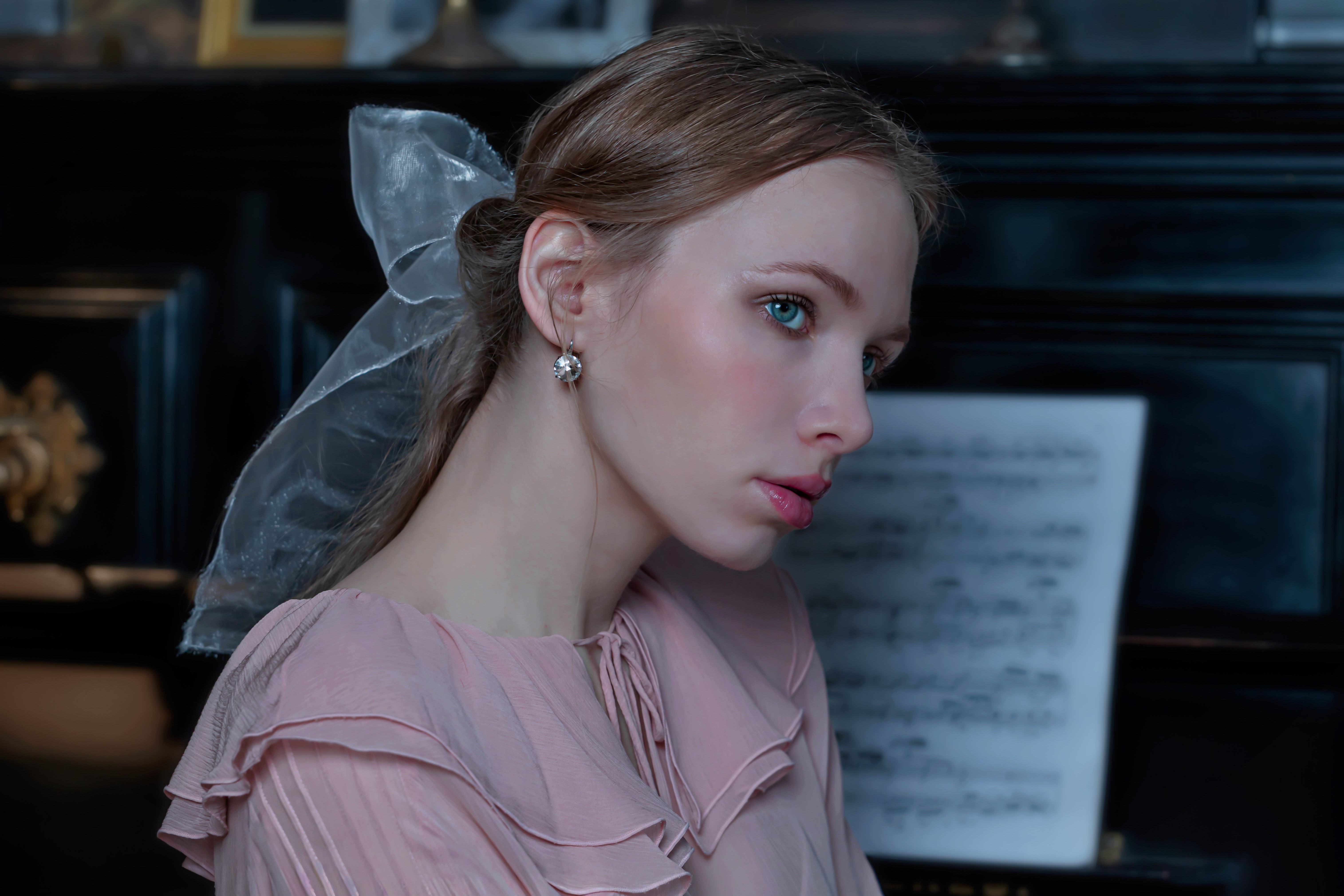 Красивая девушка, студия, портрет, образ, Герцен Наталья