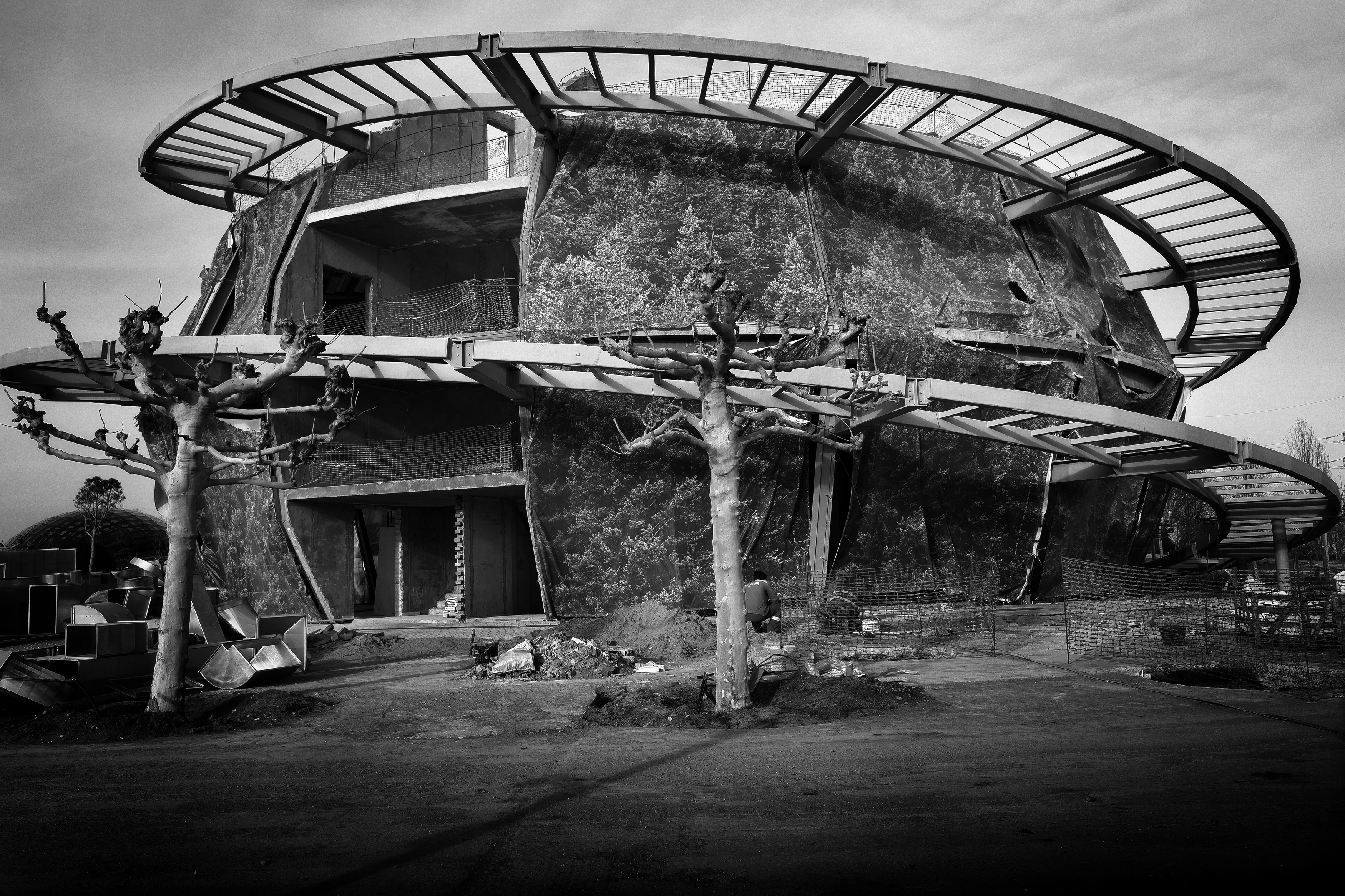 время, пространство, разрушение, созидание, формы, Зорин Миша