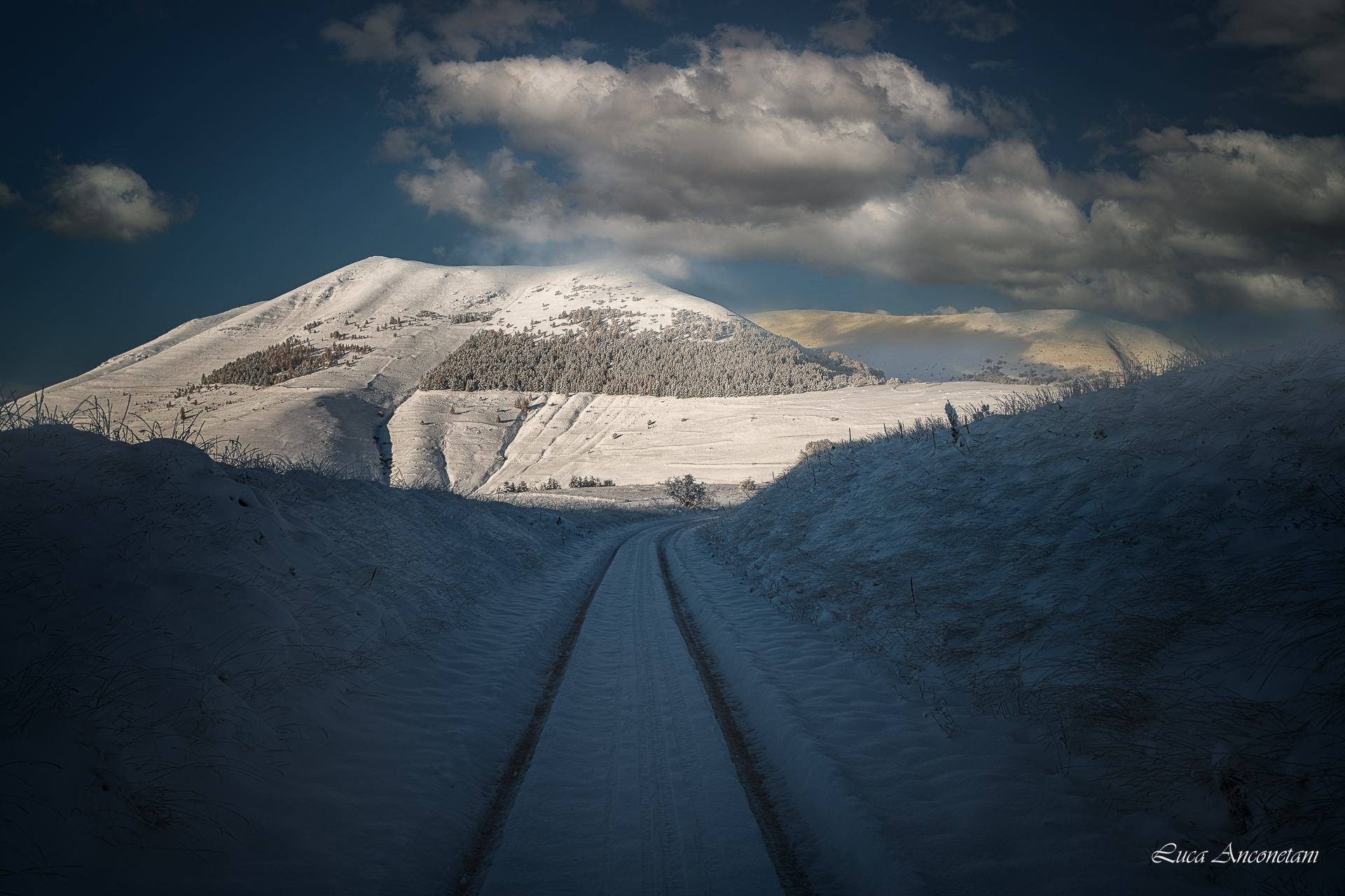winter cold nature snow umbria italy, Anconetani Luca
