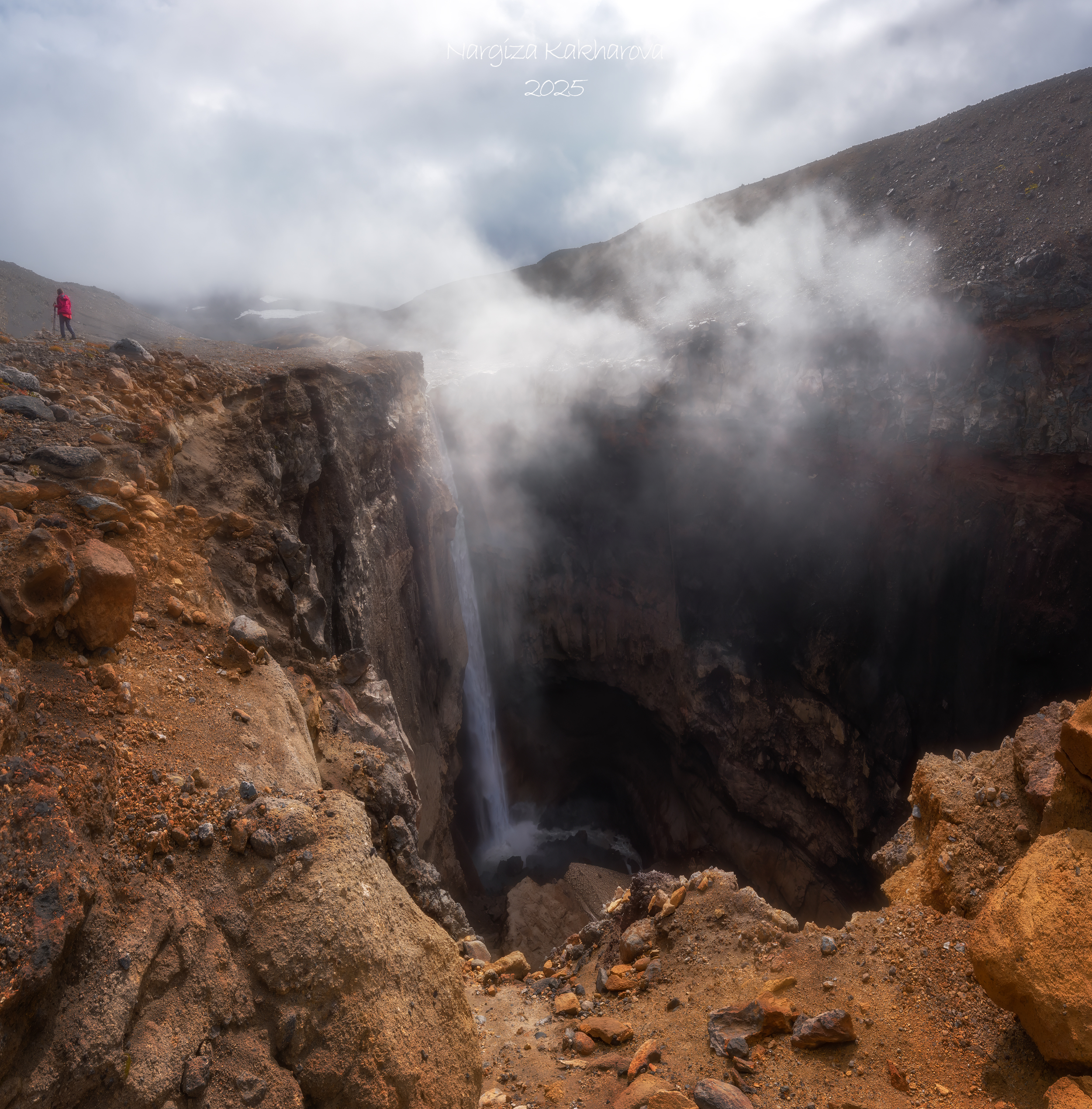 камчатка, каньон, опасный, Nargiza Kakharova