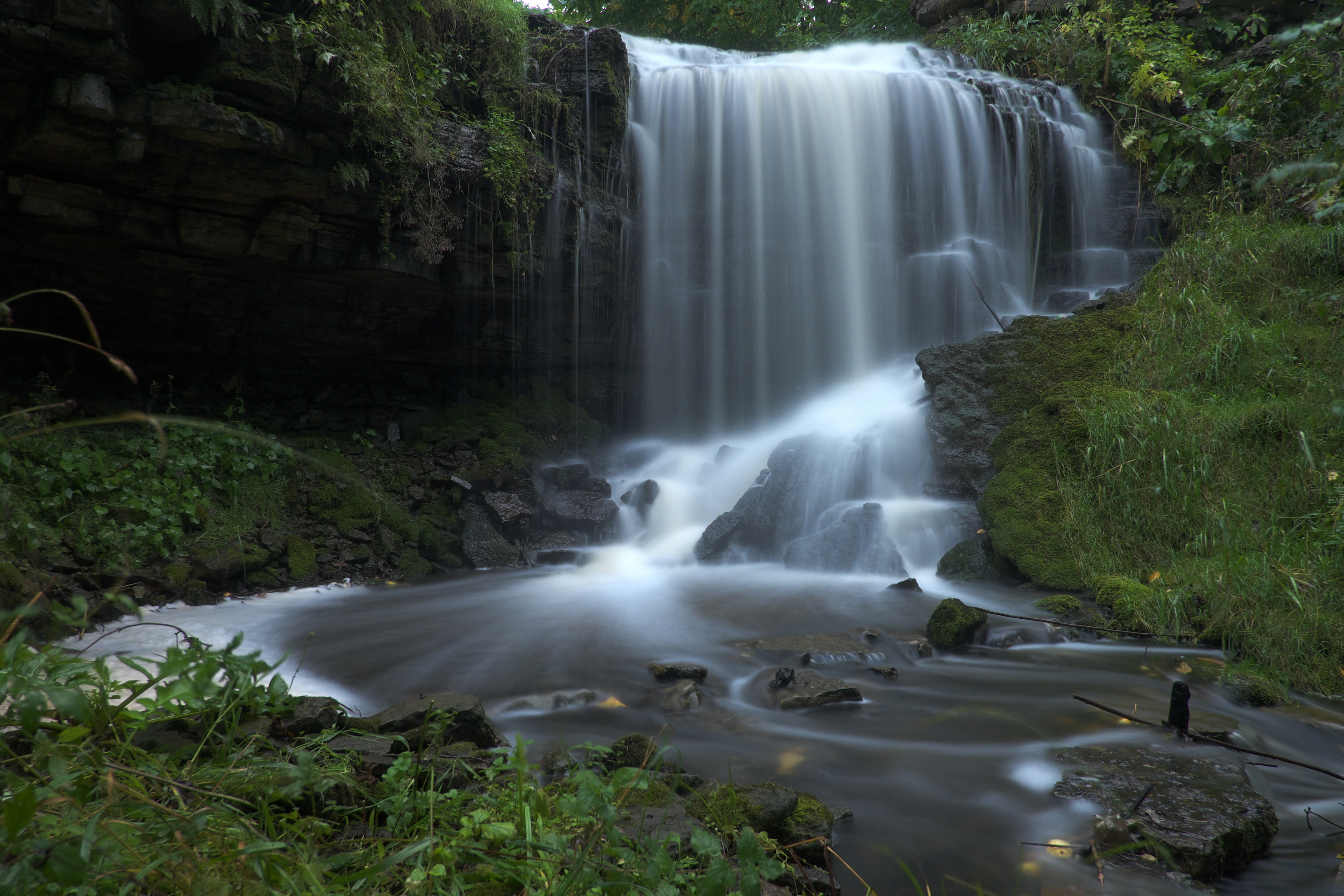 водопад, длинная выдержка, эстония,, Аркадий Мотовилов
