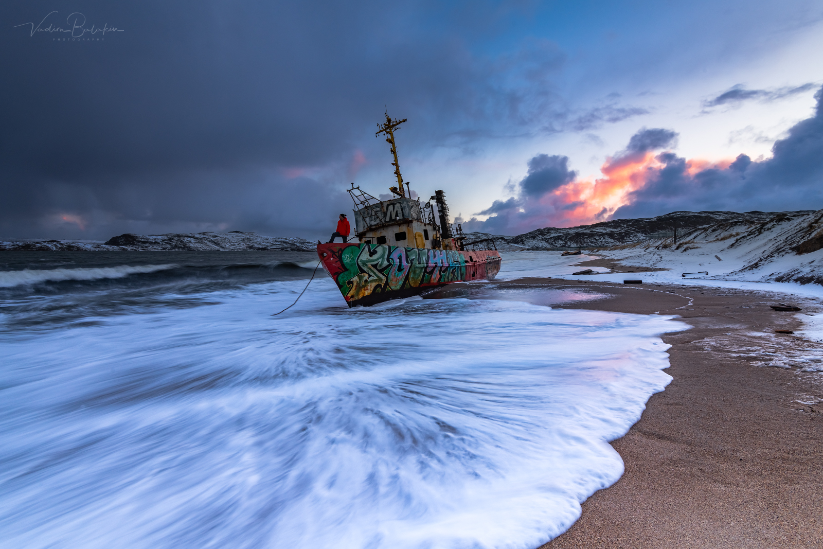 пейзаж, кольский, териберка, баренцево море, Вадим Балакин