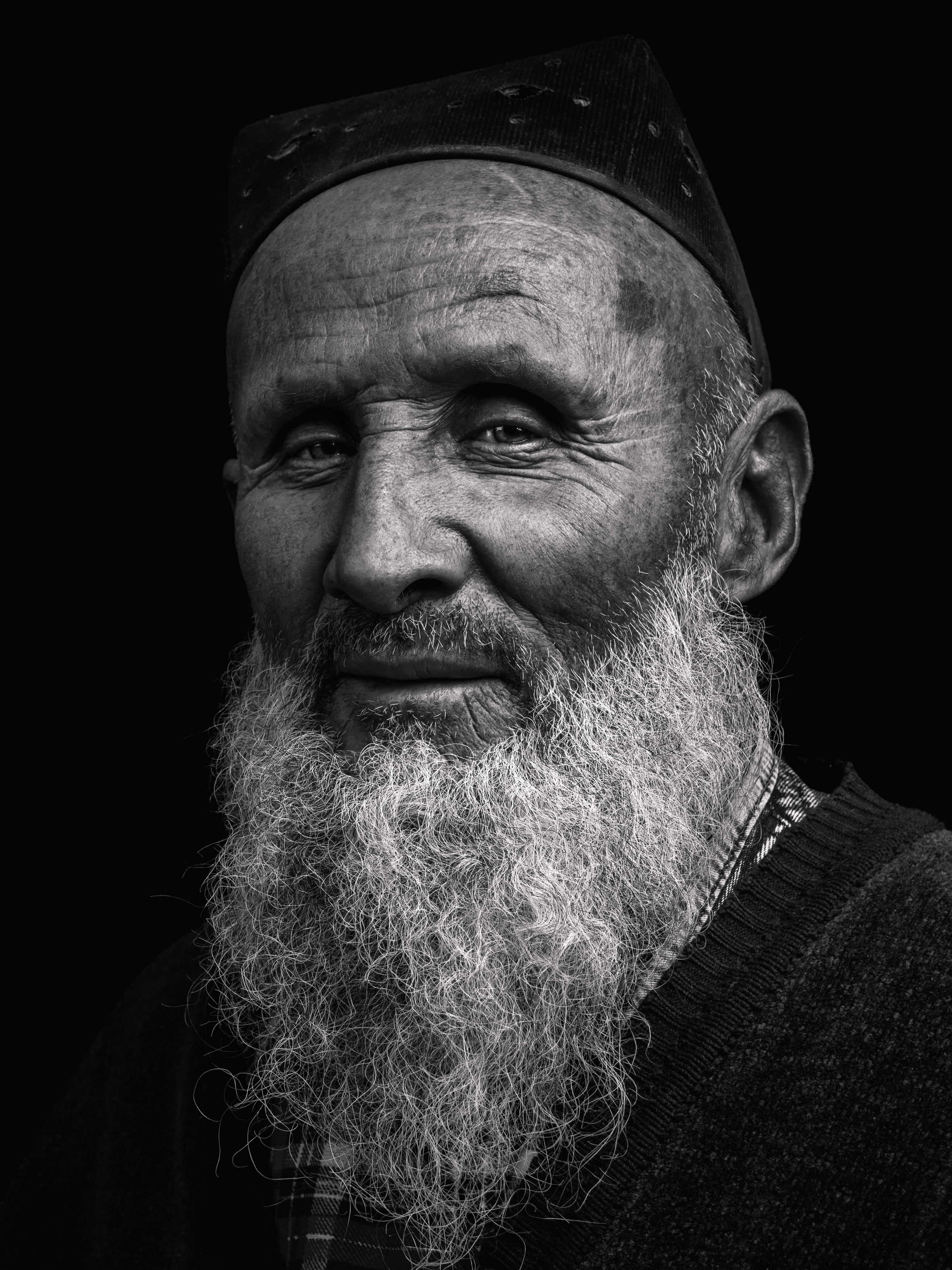 men\\\'s portrait black and white, Evgeniy Savikov