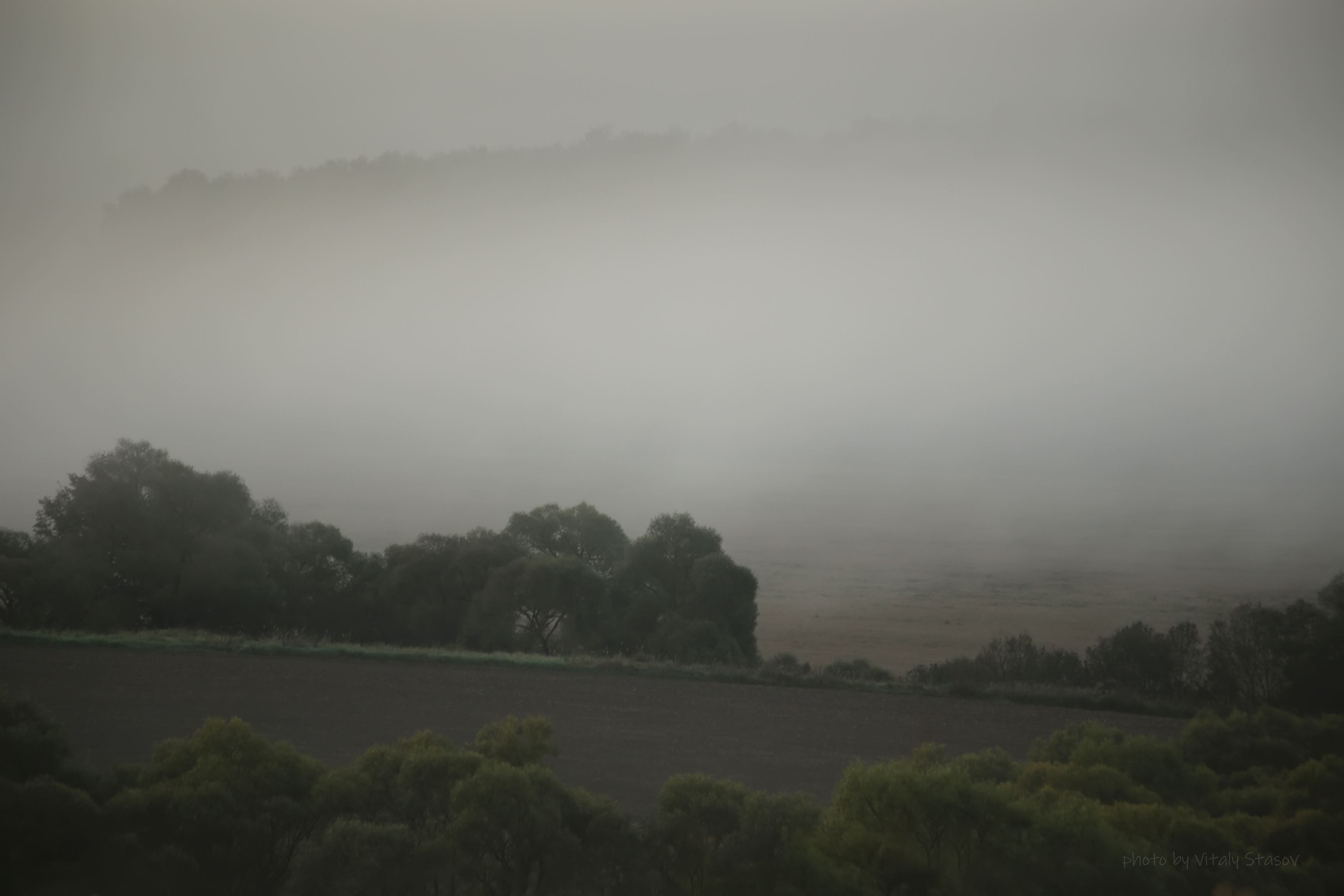 пейзаж, погода, поле, осень, Стасов Виталий
