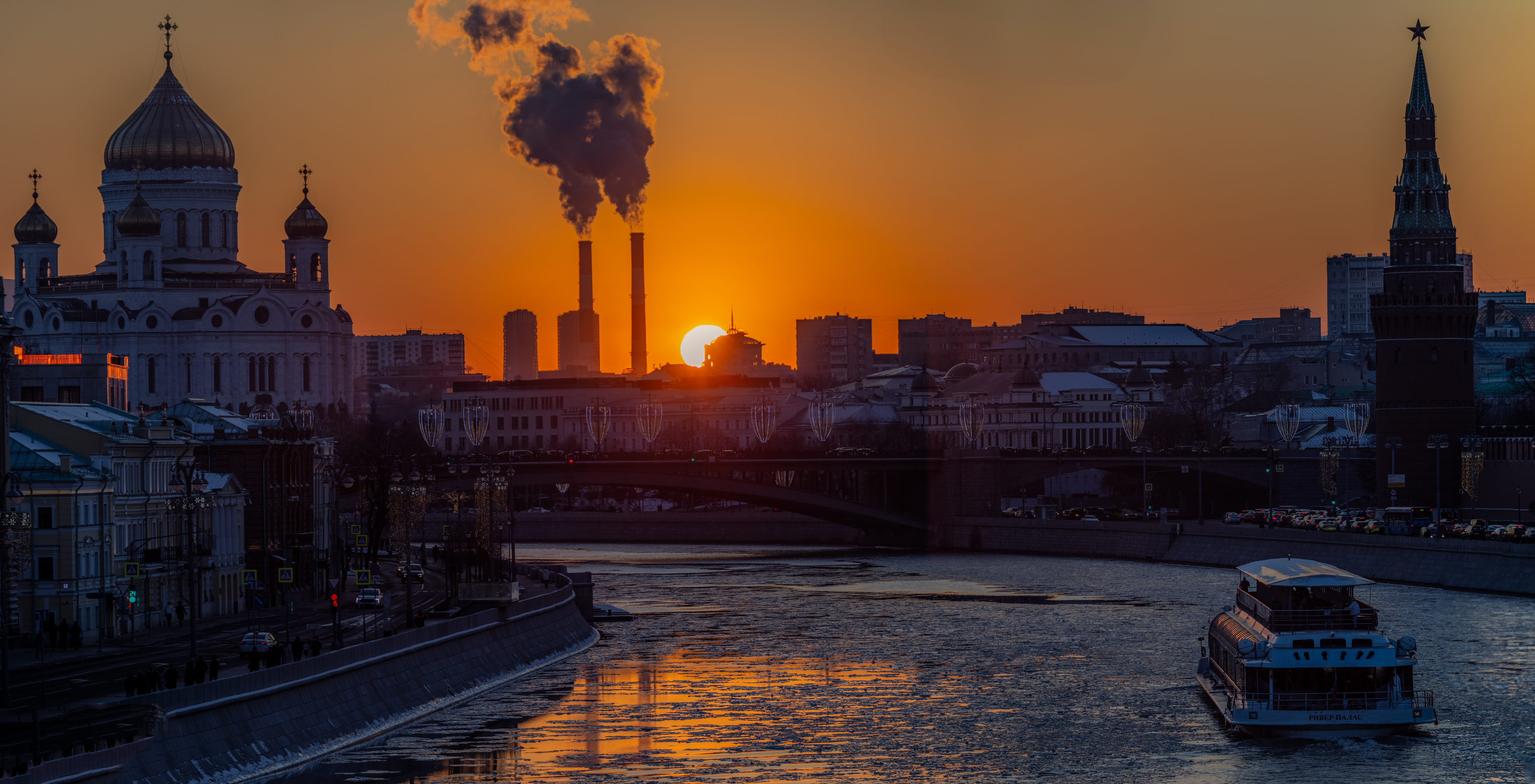 закат,москва,архитектура,город, Rom@shkin