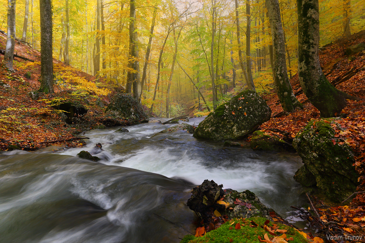 крым, хапхальское ущелье, хапхал, Вадим Трунов