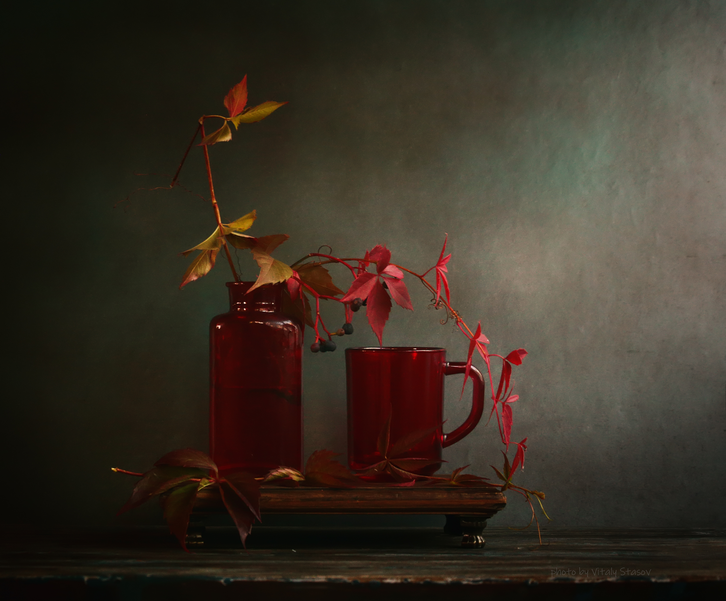 виноград, стакан, фантазия, с виноградом, ваза, натюрморт,  glass, tangerines, fantasy with grapes, vase, still life, Стасов Виталий