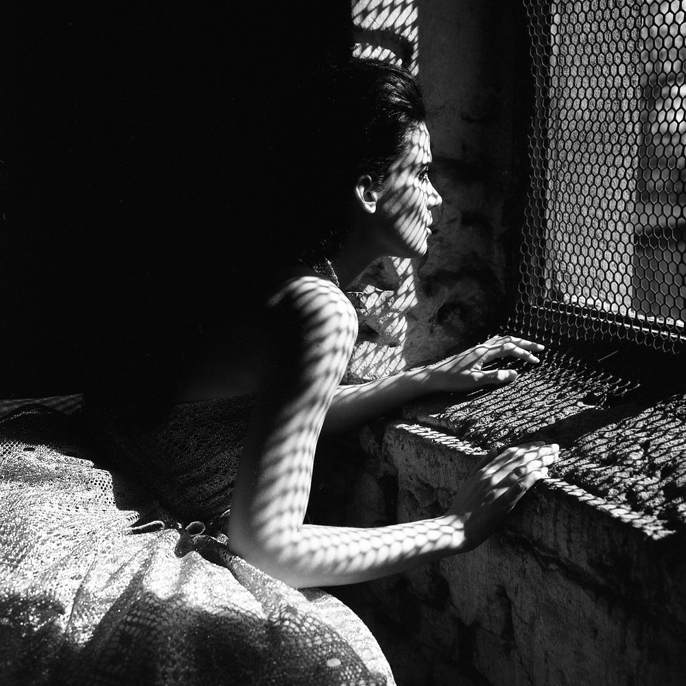 Black & white, Natural light, Women, Anna Myśliwczyk