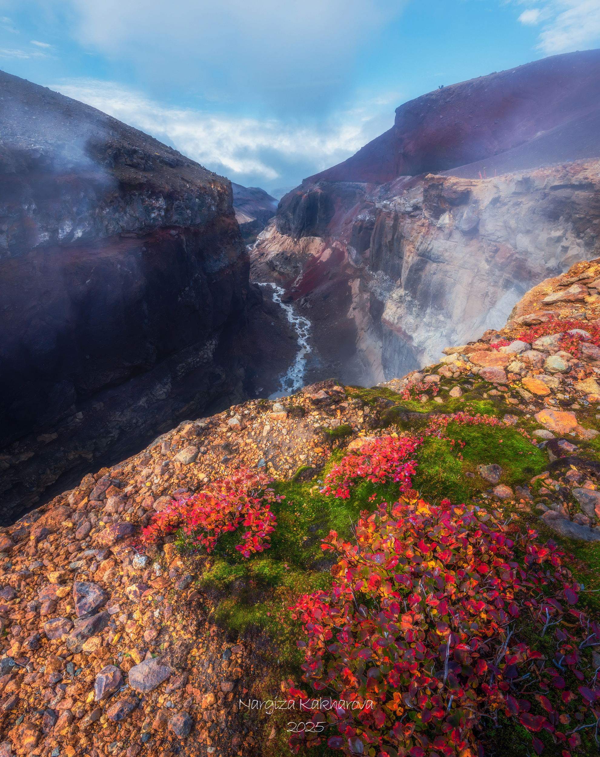 камчатка, осень, каньон опасный, Nargiza Kakharova