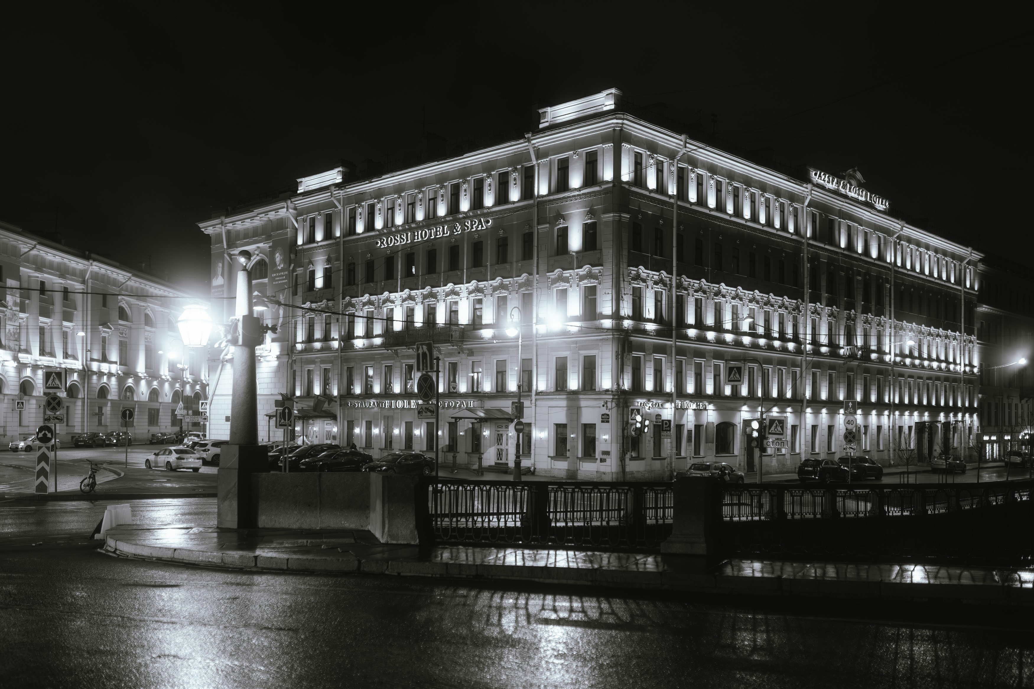 city, saintpetersburg, night, rainy, architecture,, Бугримов Егор