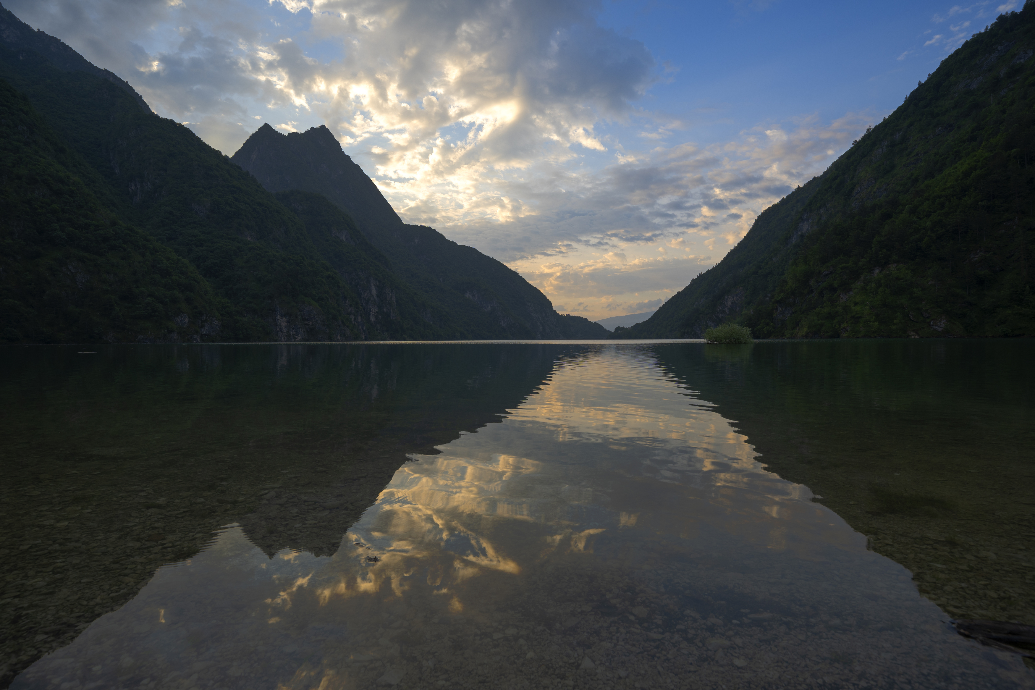 italy, mountain, dolomiti, lake, Igor Sokolovsky