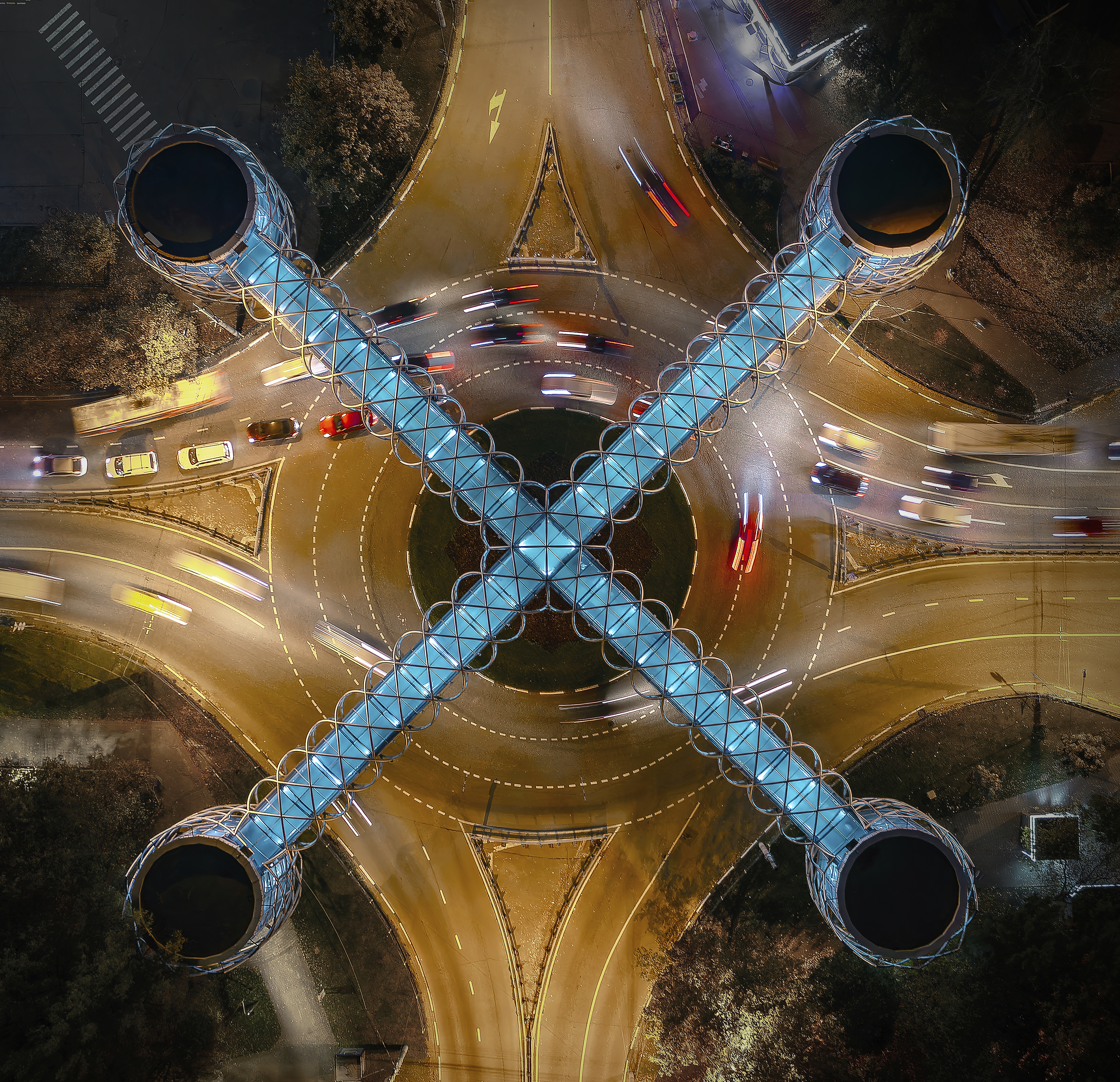 химки, пешеходный переход, перекресток, видсверху, дронофото, Игорь Юркин