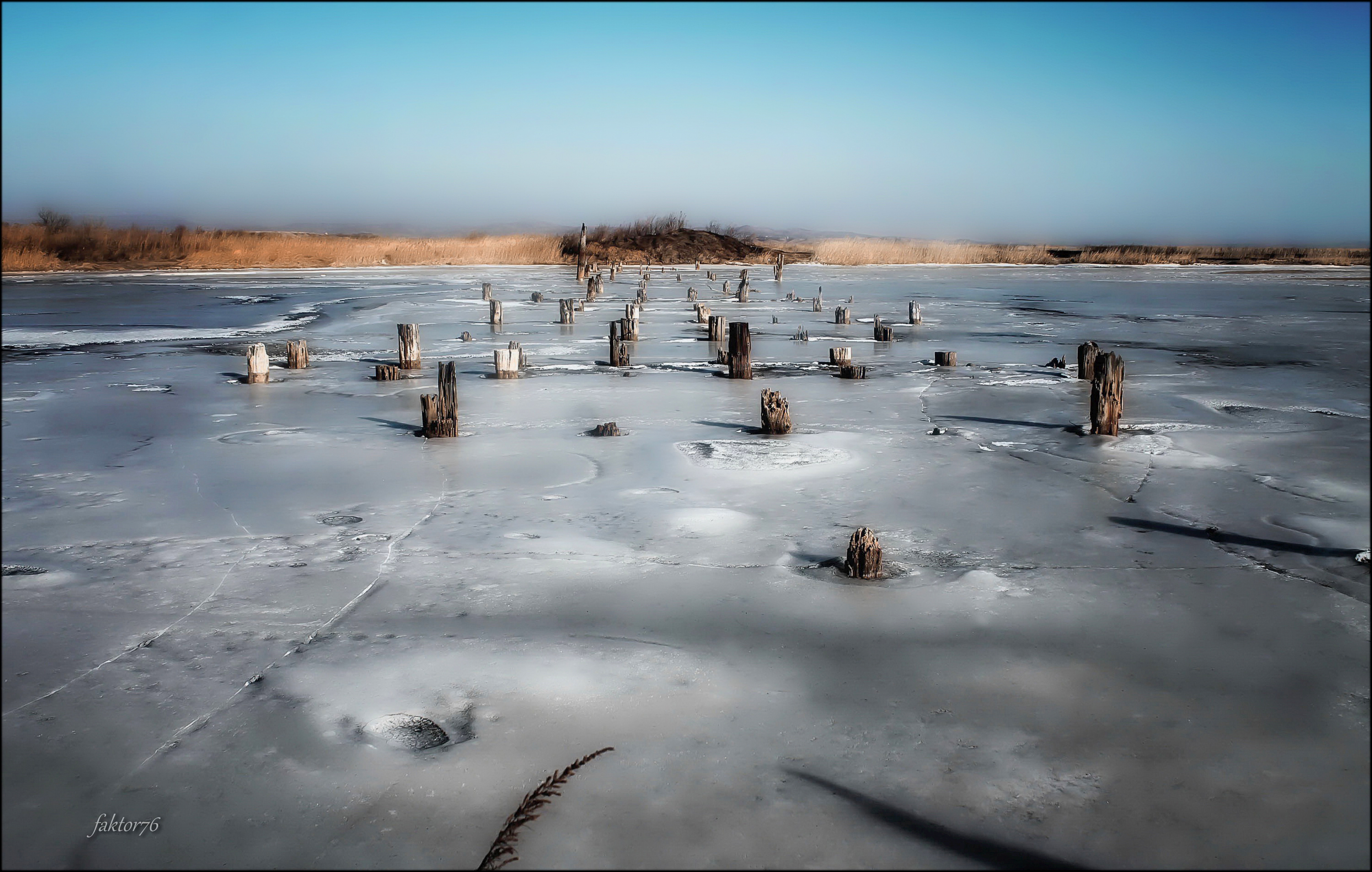 река, лёд, пейзаэ,  Сергей Валерьевич