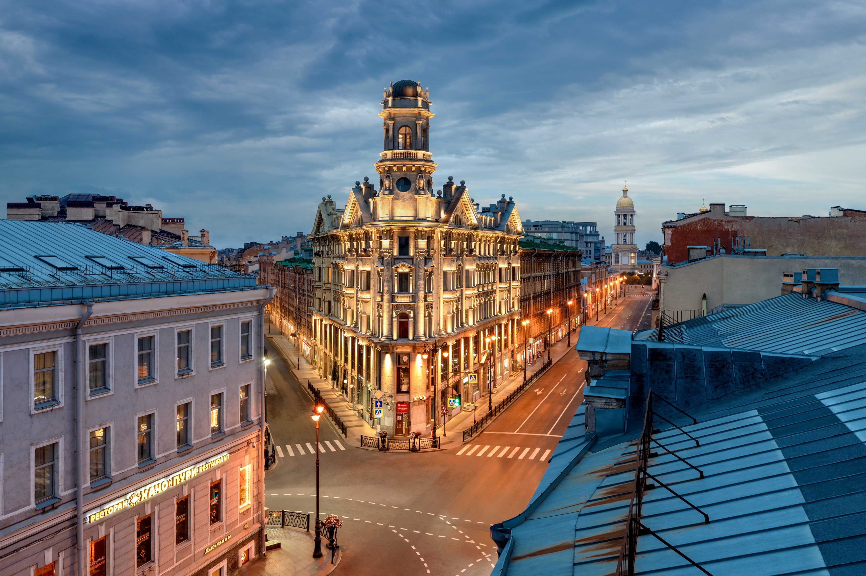 перекрёсток, 5 углов, дом иофа, Сергей Газизов