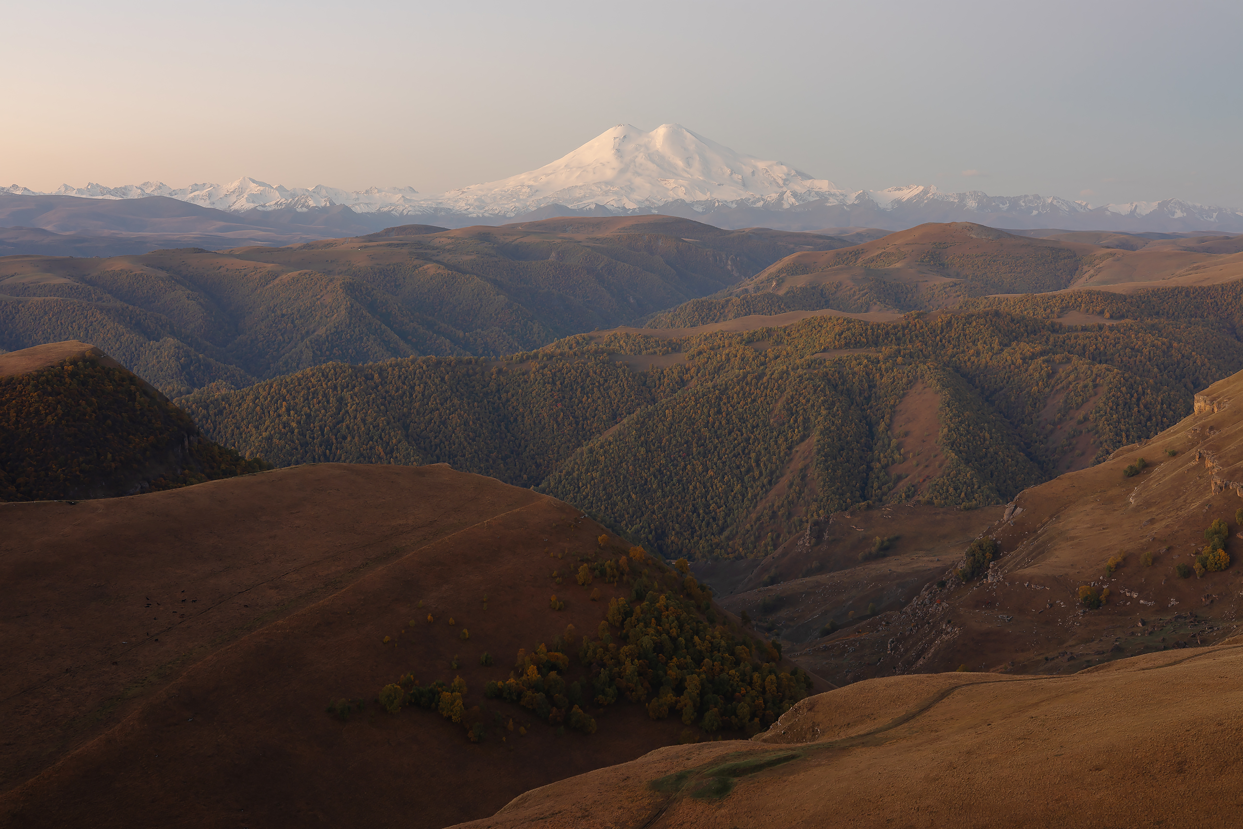 кавказ, горы, кбр, приэльбрусье, эльбрус, осень, Ekaterina Romanova