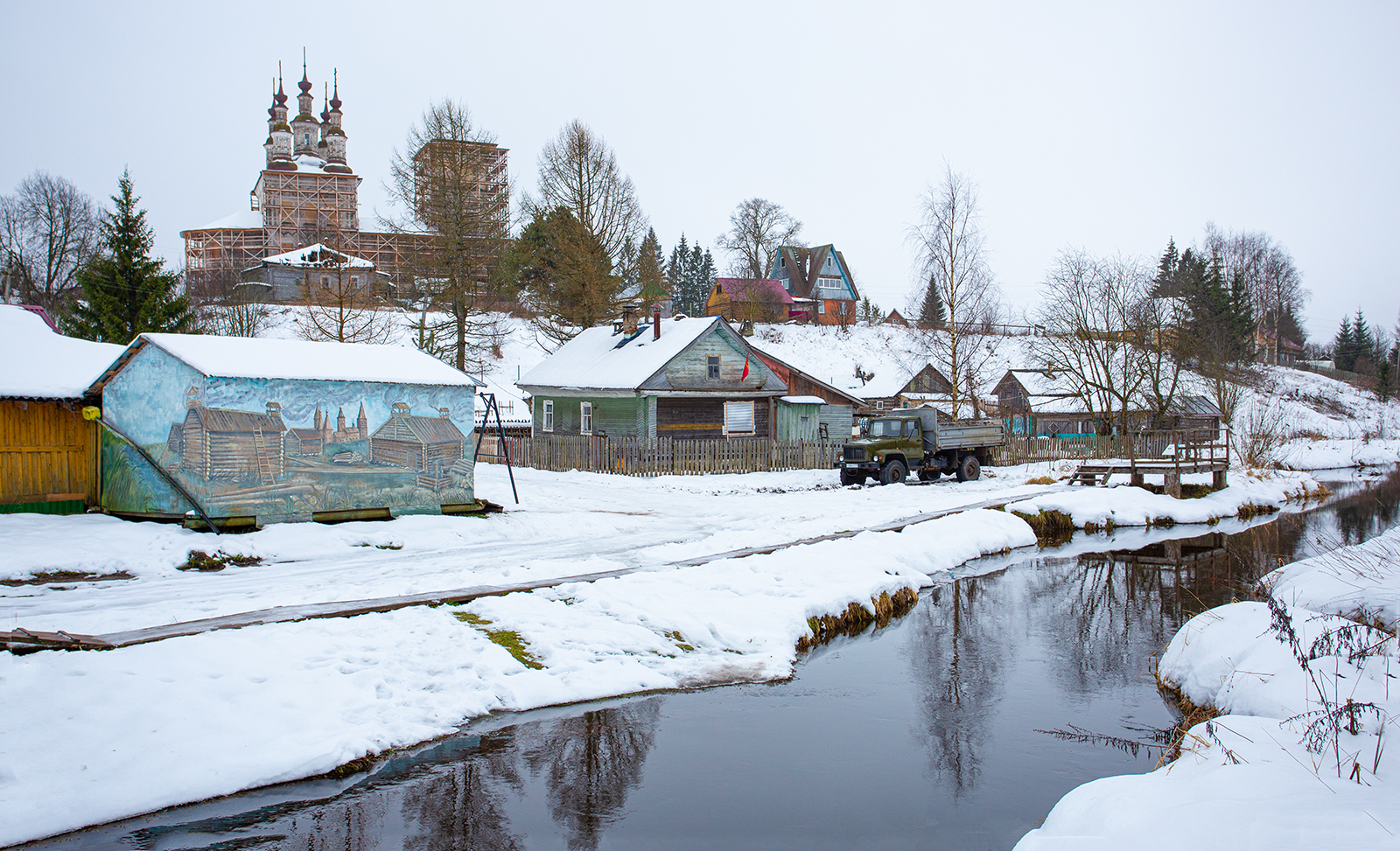 тотьма, варницы, храм, церковь, река, Колтакова Наталия