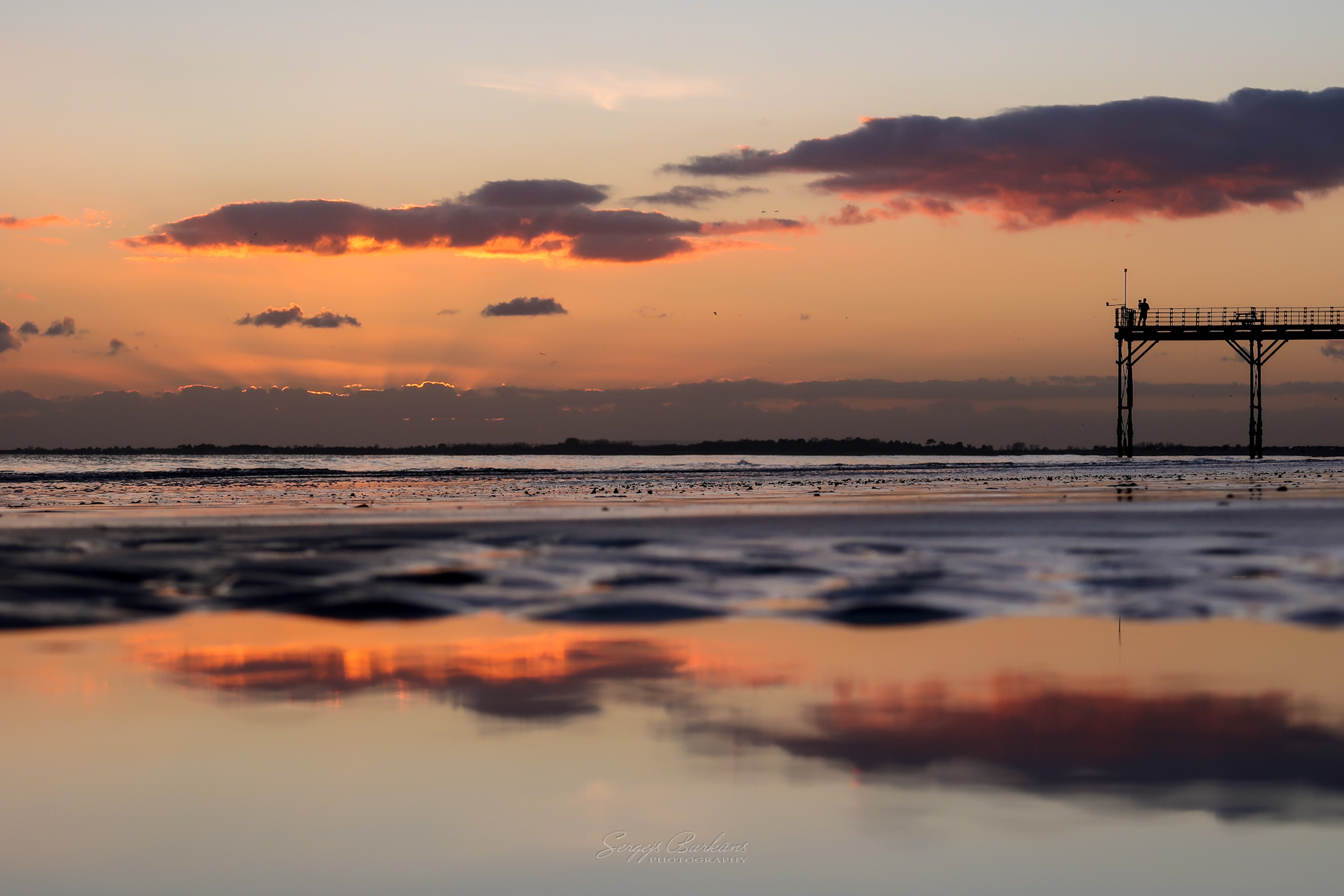 #bognorregis #sunset #coastline #coast #england #britain #nature #tide, Sergejs Barkans
