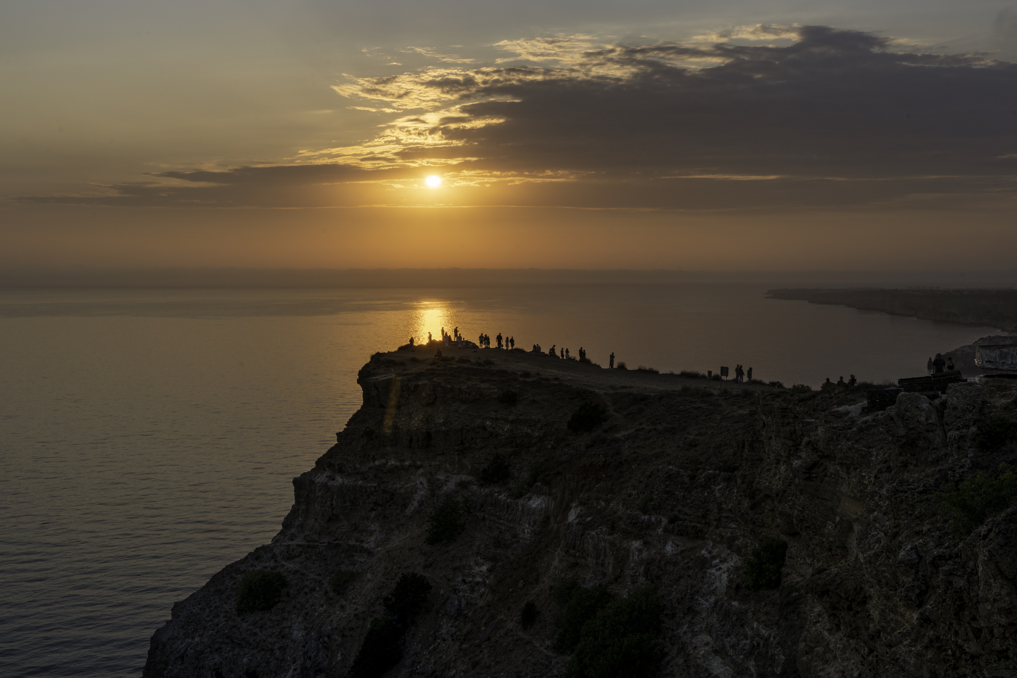 Россия, Крым, Севастополь, мыс Фиолент, закат, Гаврилов Юрий
