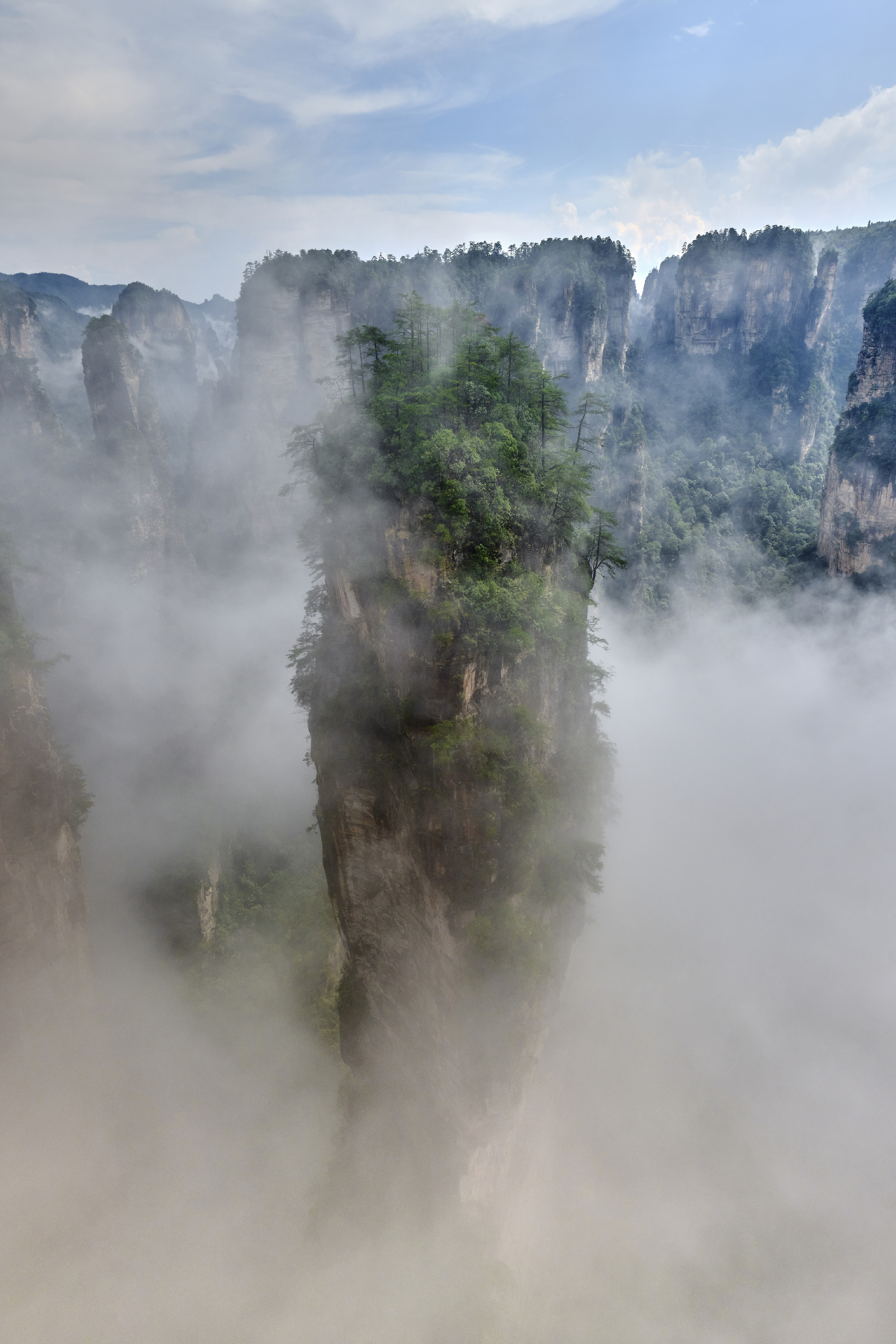 China Fenghuang Китай пейзаж горы АндрейПономарев AndreiPonomarev аватар гора, Пономарев Андрей
