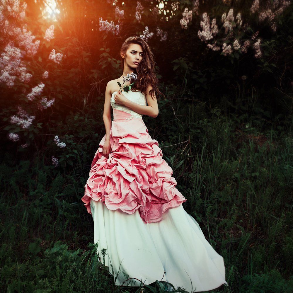 markavgust girl dress flower sunset canon , Mark Avgust