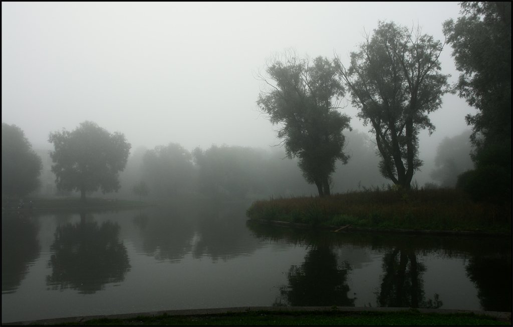 санкт-петербург,питер,юсуповский сад,туман,утро, isazonov