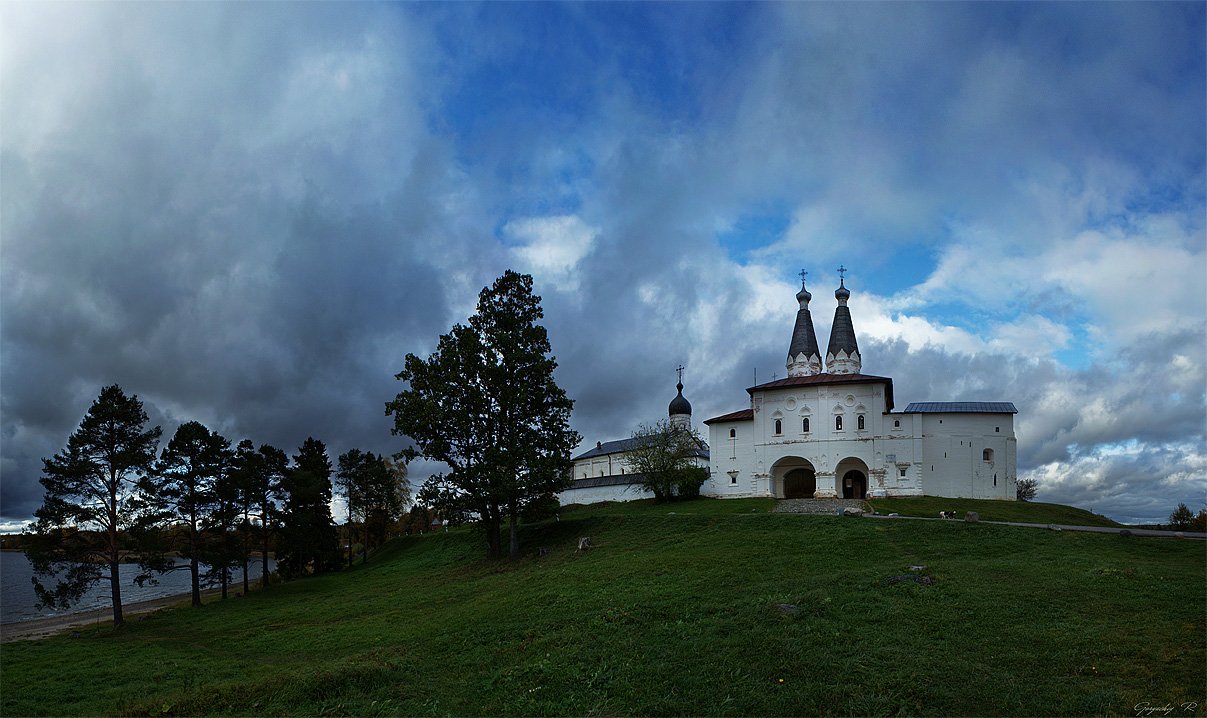 осень,монастырь,север,ферапонтово, Roman Goryachiy