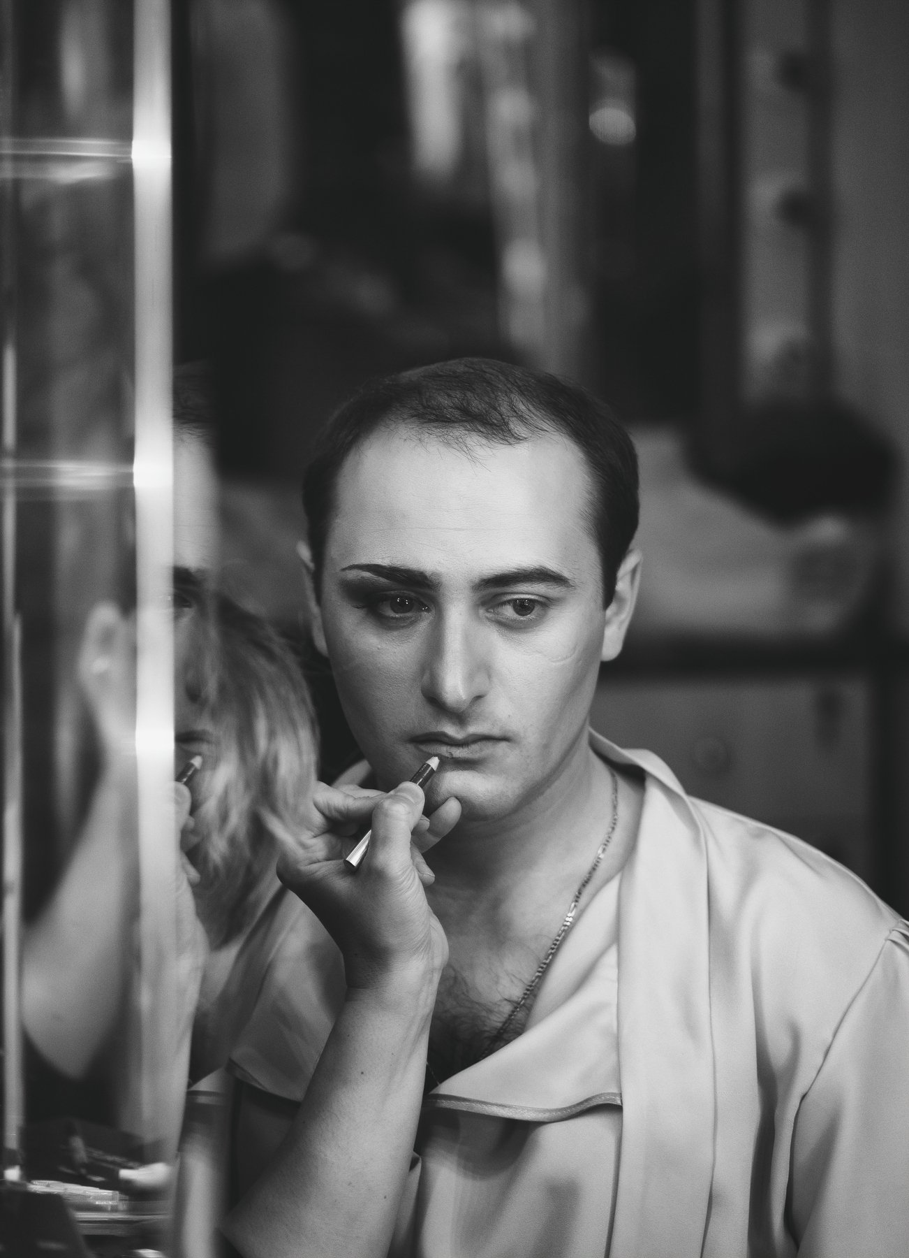 #Iliauni, #Theatre, #Actor,  #Make-up , Giorgi Jokhadze