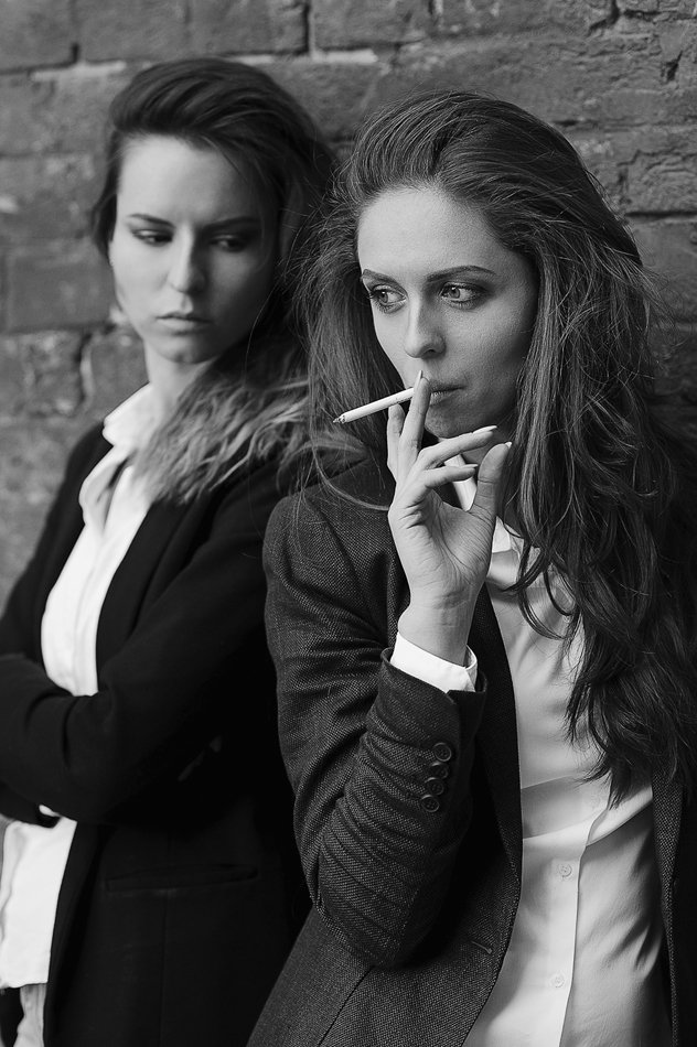 Bw, Girls, Smoking, Евгений Савуков