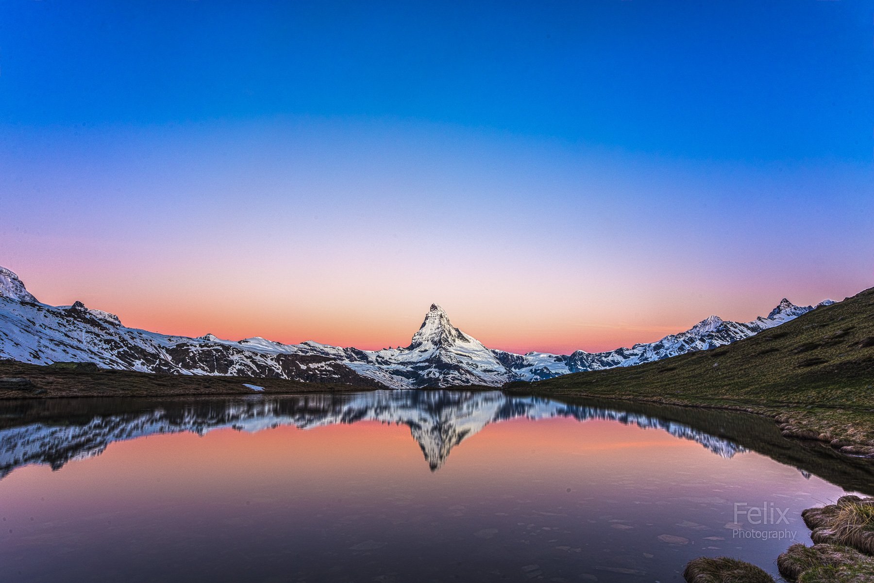 Switzerland,Zermatt,mountain,lake,sunrise, Felix Ostapenko