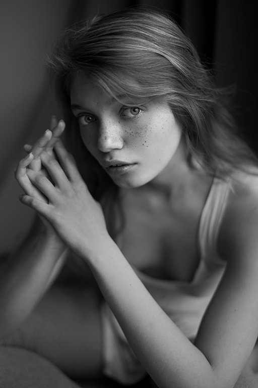 девушка, волосы, рыжая, веснушки, портрет, sony alpha, portrait, girl, ginger, Daria Slonova