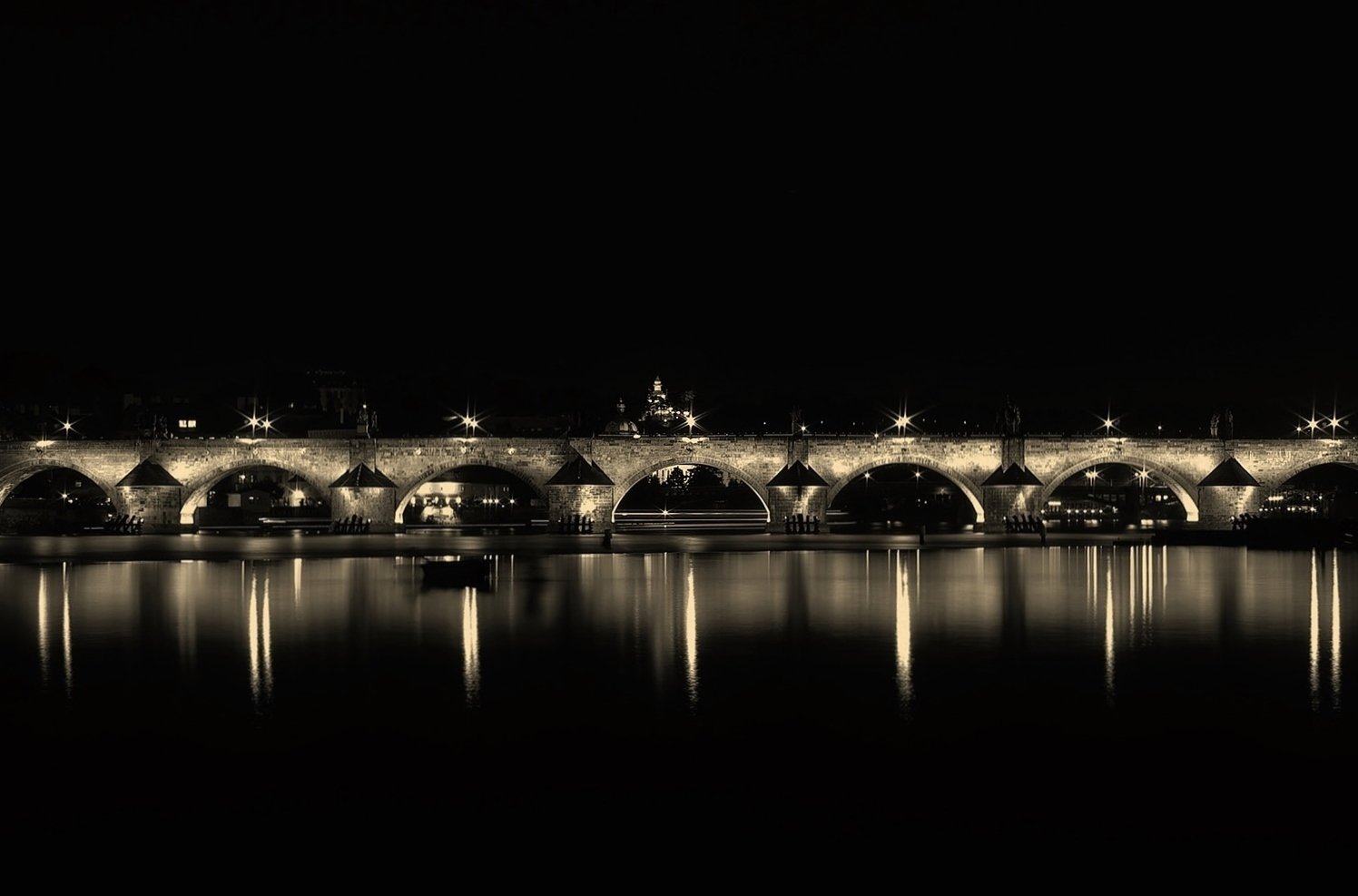 Architecture, Czech republic, Landsacpe, Long exposure, Night, Praga, Jacek