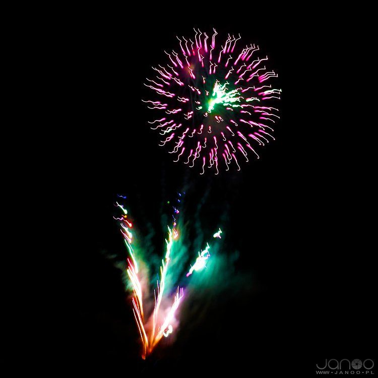 Colors, Fireworks, Lights, Janusz Cedrowicz