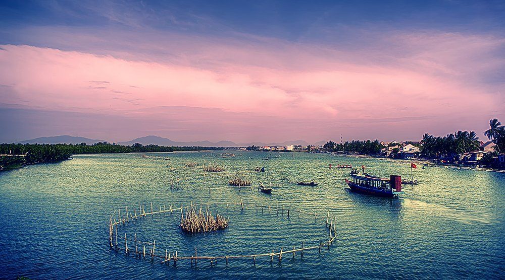 Shrimp farm, Hoi An, Vietnam, Кирилл