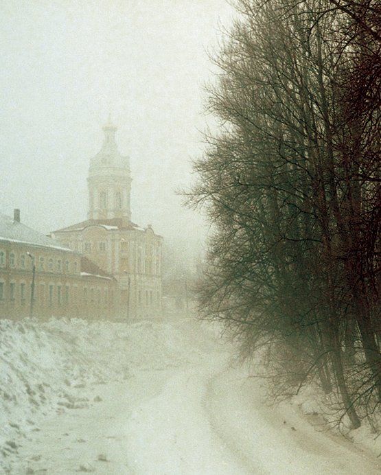 снег, туман, Евгений