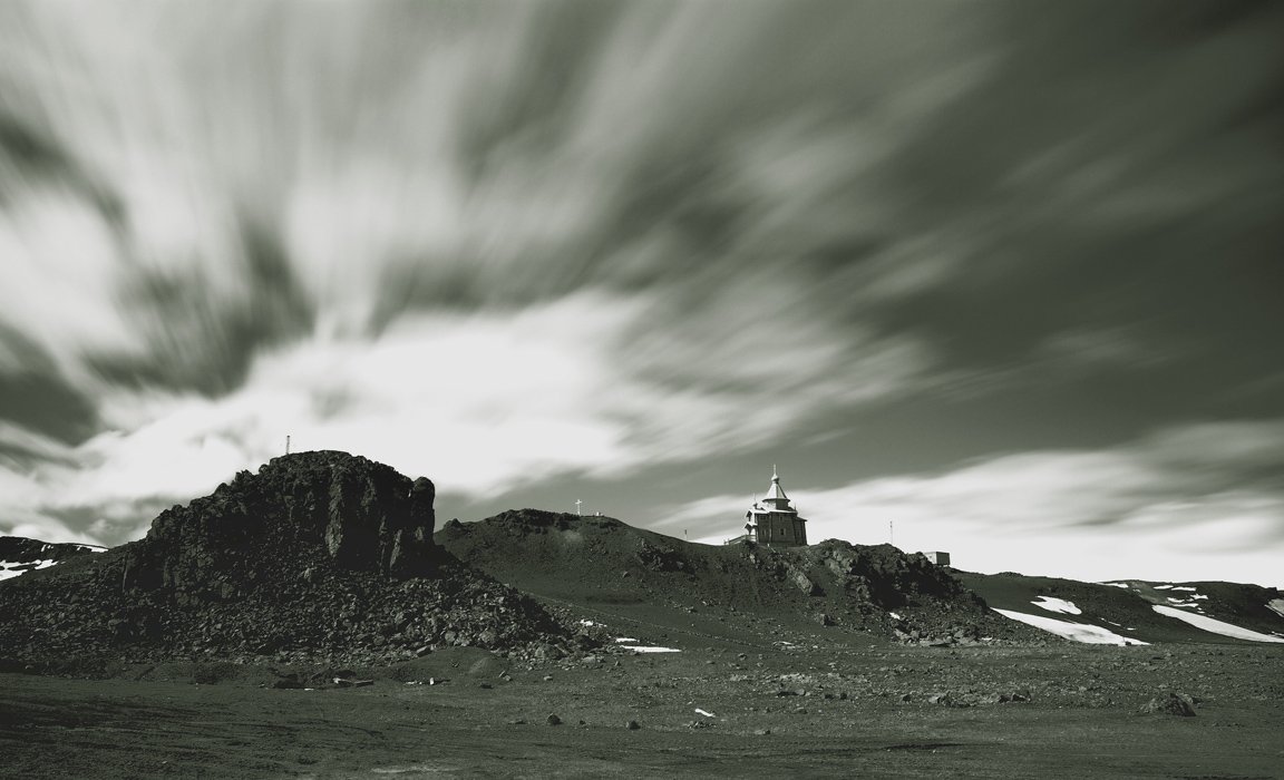 антарктика, беллинсгаузен, самый южный храм, ir, ик, Руслан Елисеев